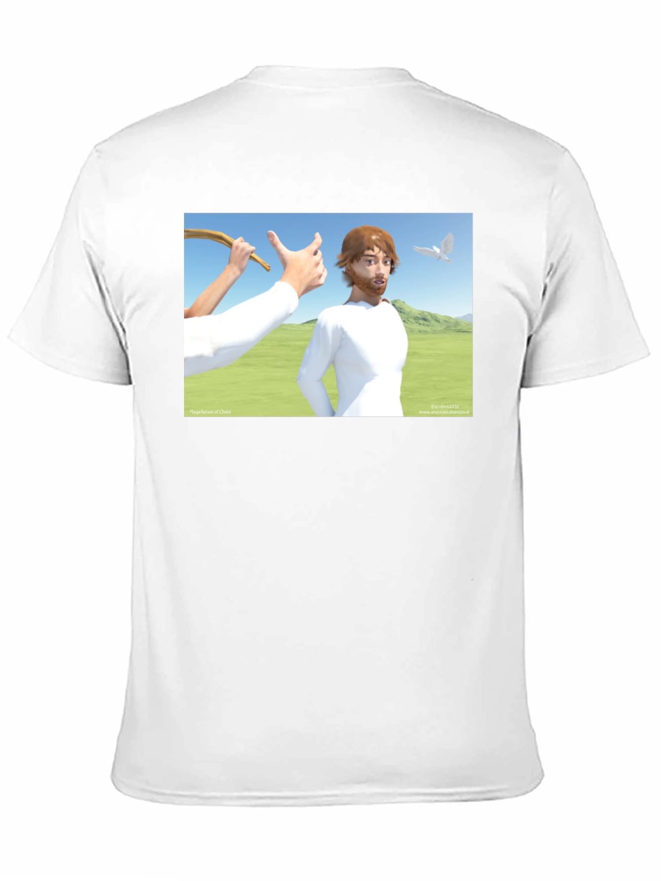Funny Jesus T-Shirt - Cartoon Graphic Tee