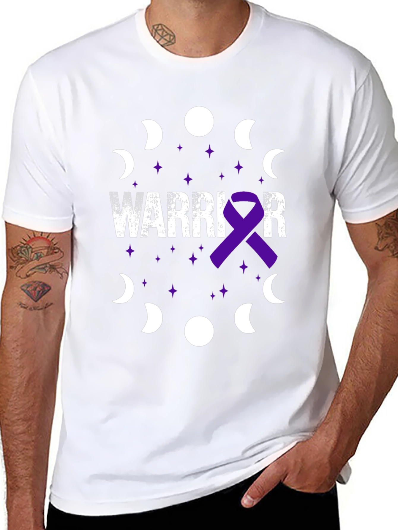 Warrior Awareness Ribbon T-Shirt