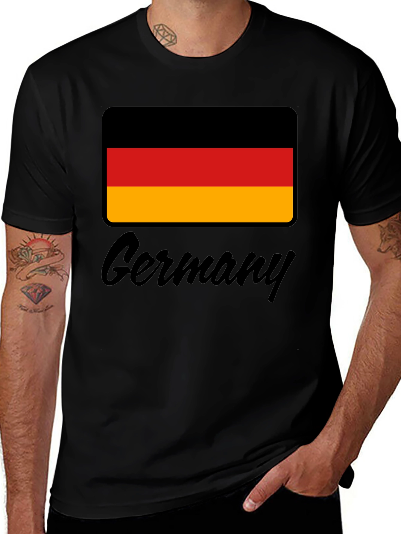 German Flag T-Shirt - Deutschland Pride