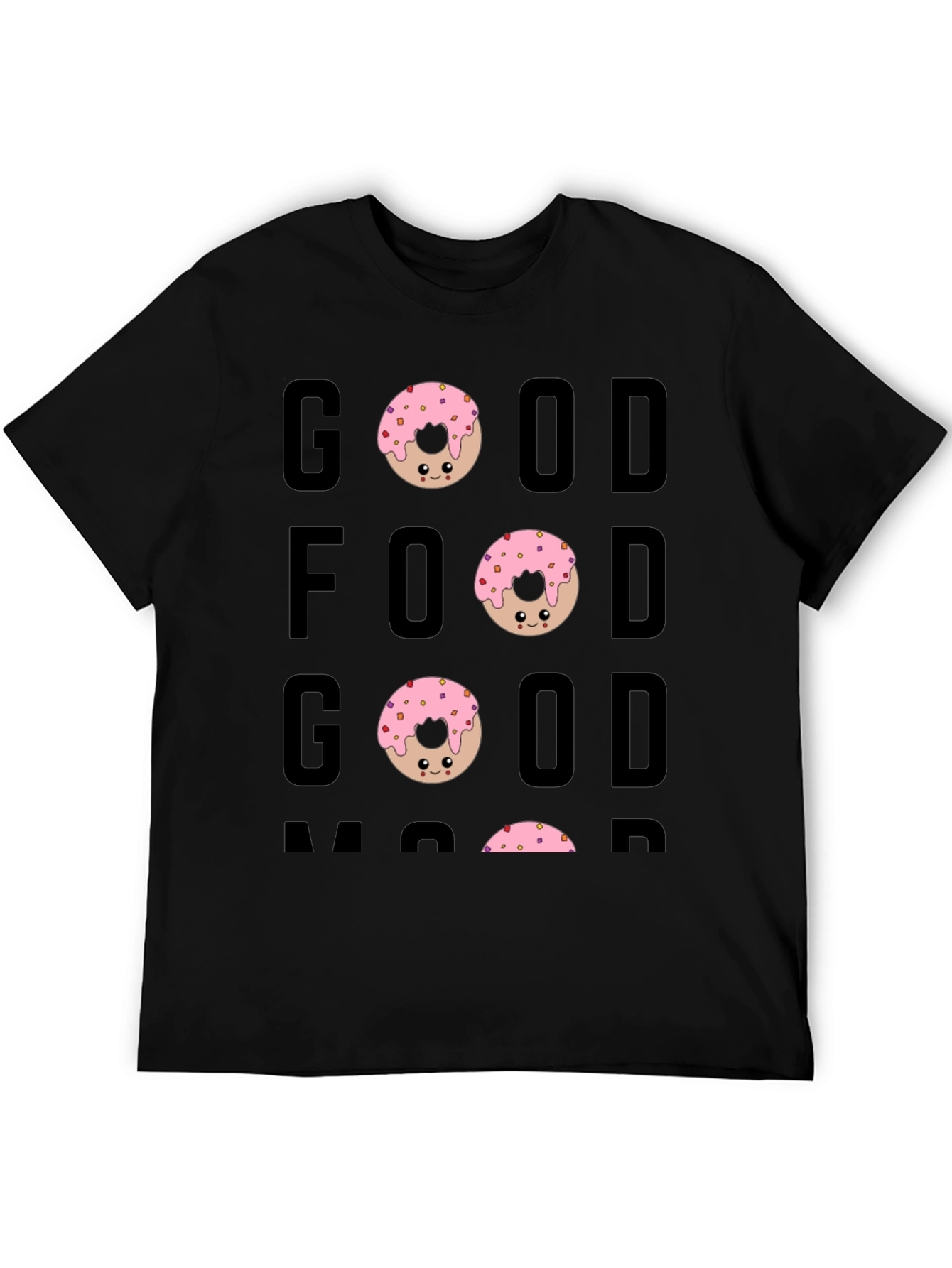 Good Food Good Mood Donut Graphic Tee