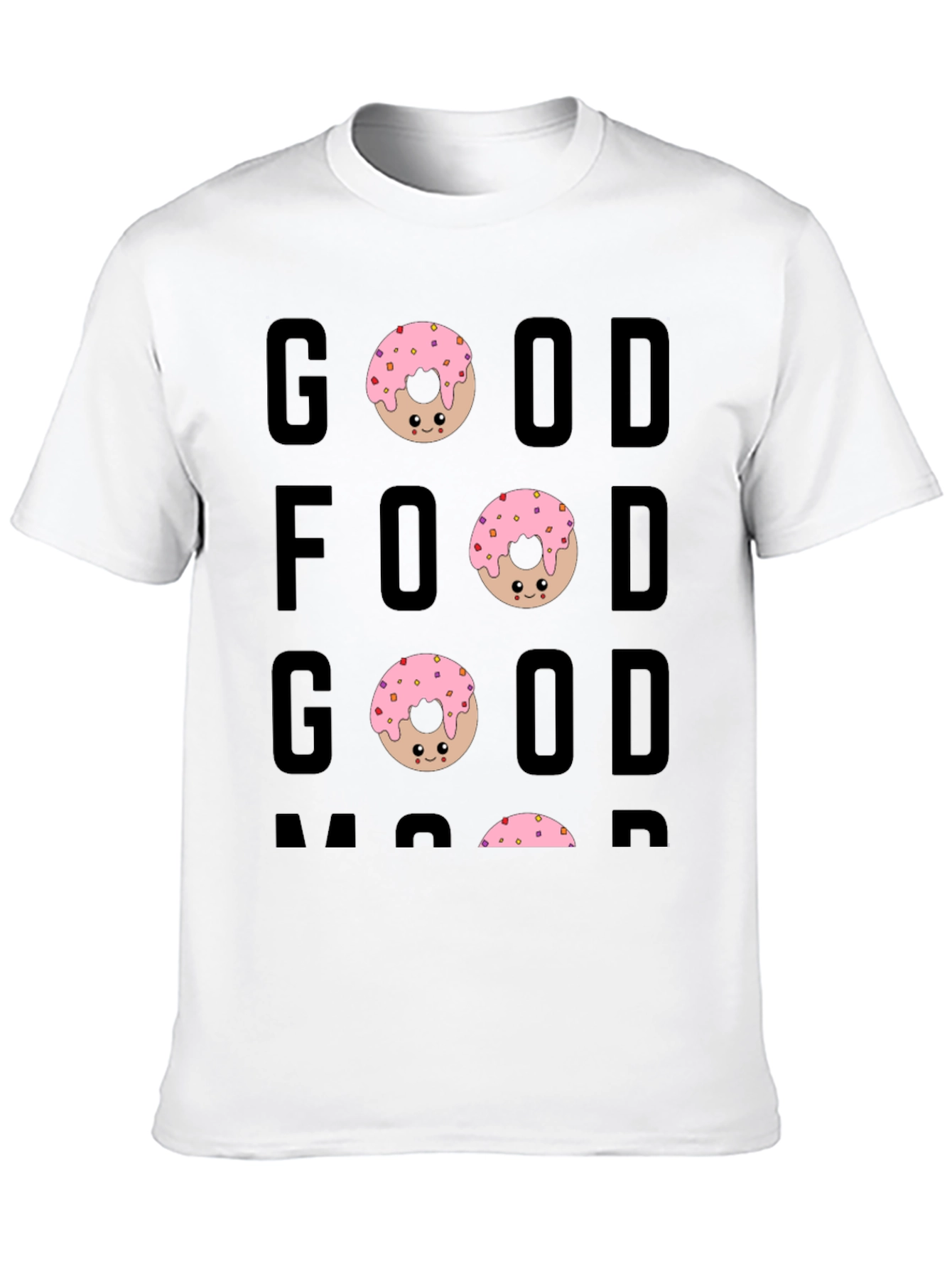 Good Food Good Mood Donut Graphic Tee