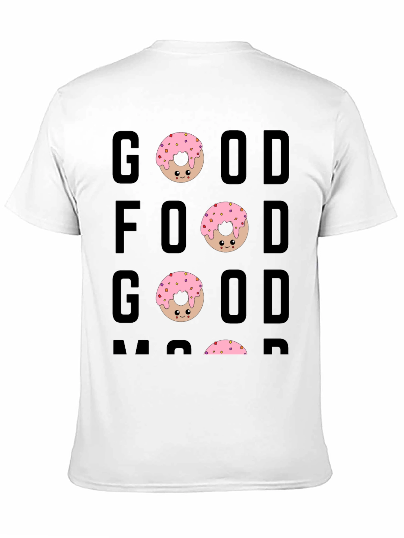 Good Food Good Mood Donut Graphic Tee