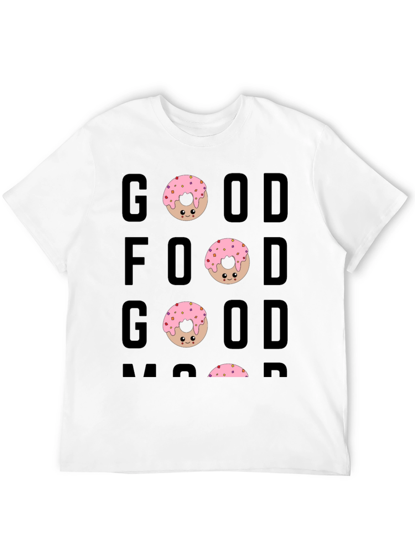Good Food Good Mood Donut Graphic Tee