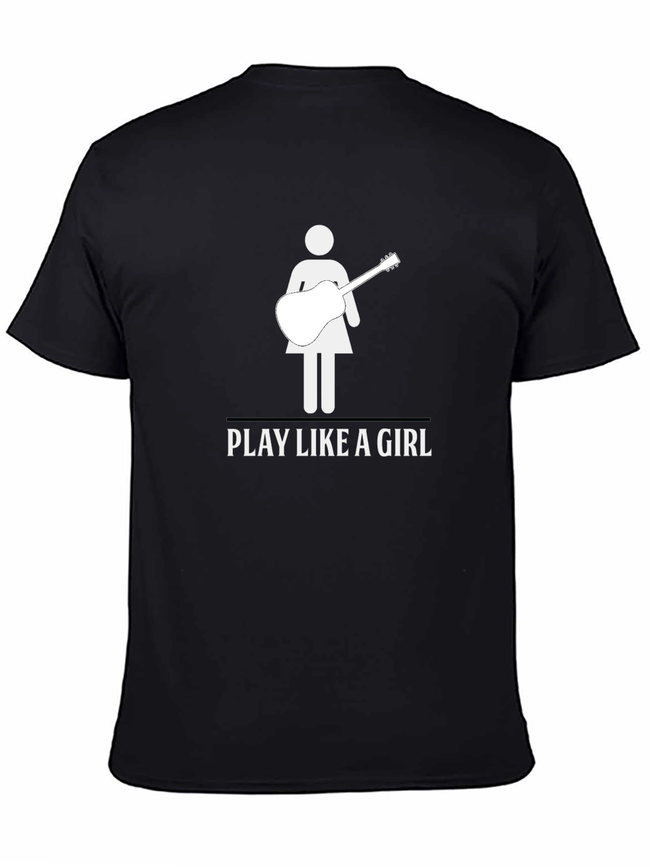 Play Like A Girl T-Shirt - Guitar Player Tee