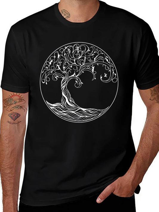 Tree of Life Graphic T-Shirt - Black