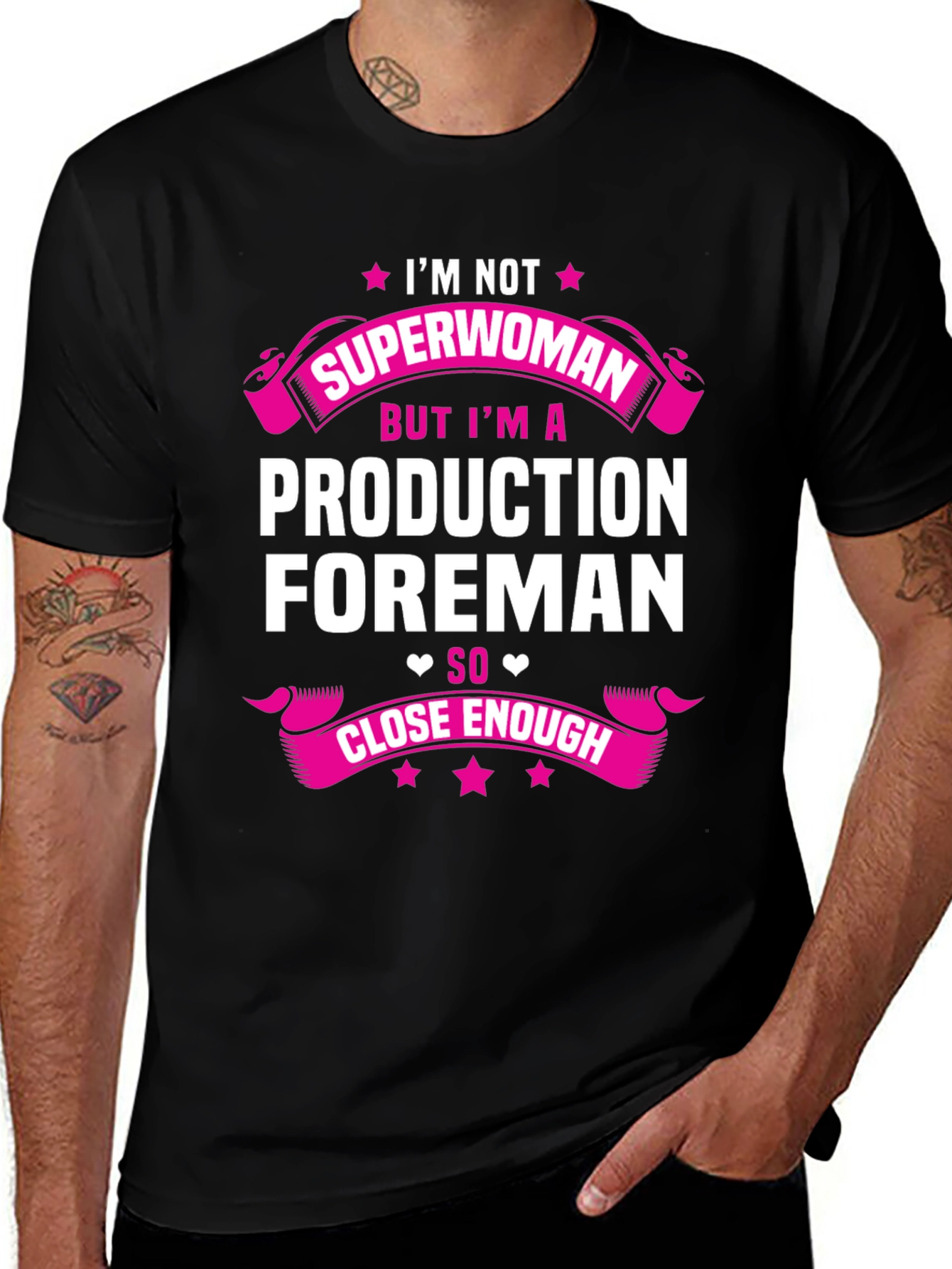 Production Foreman Superwoman T-Shirt