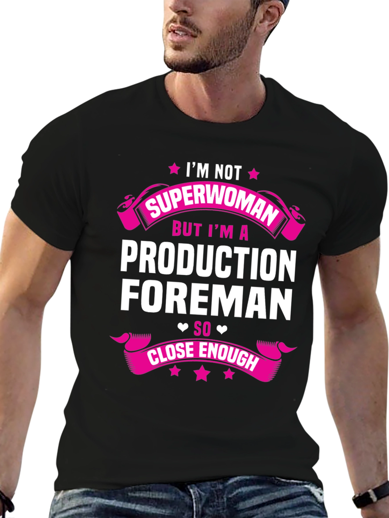 Production Foreman Superwoman T-Shirt