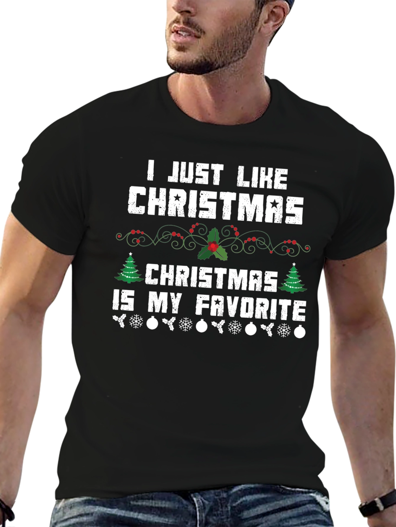 Funny Christmas T-Shirt: Christmas Is My Favorite