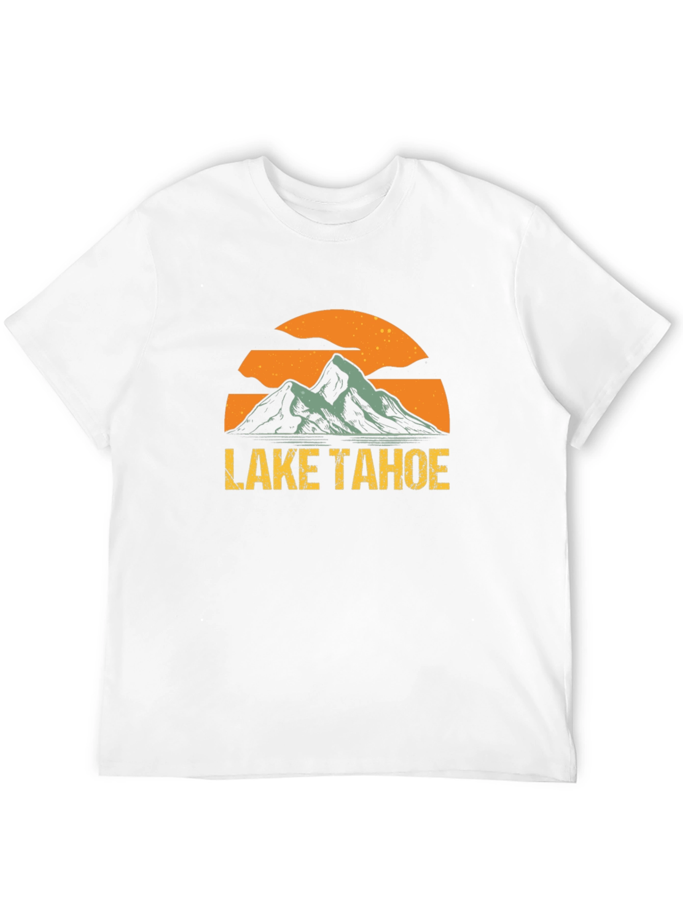 Lake Tahoe Graphic T-Shirt - Mens Black Tee