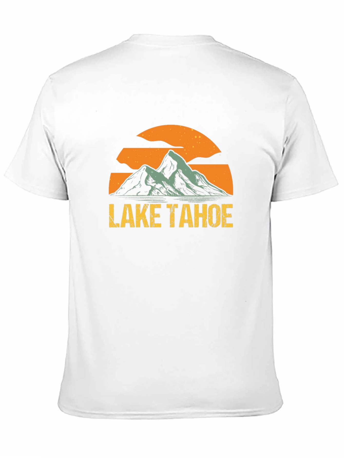 Lake Tahoe Graphic T-Shirt - Mens Black Tee
