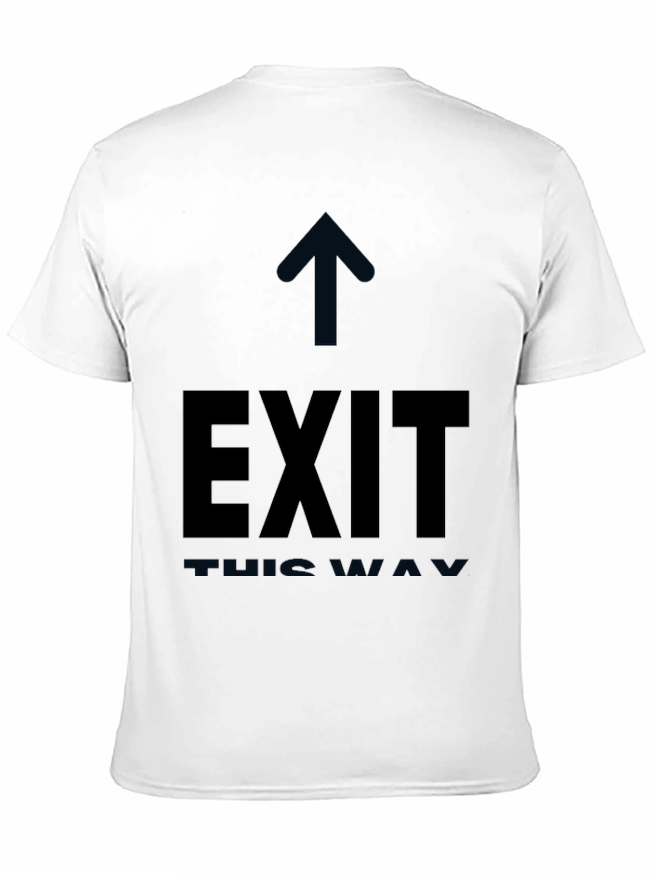 Exit This Way Black T-Shirt