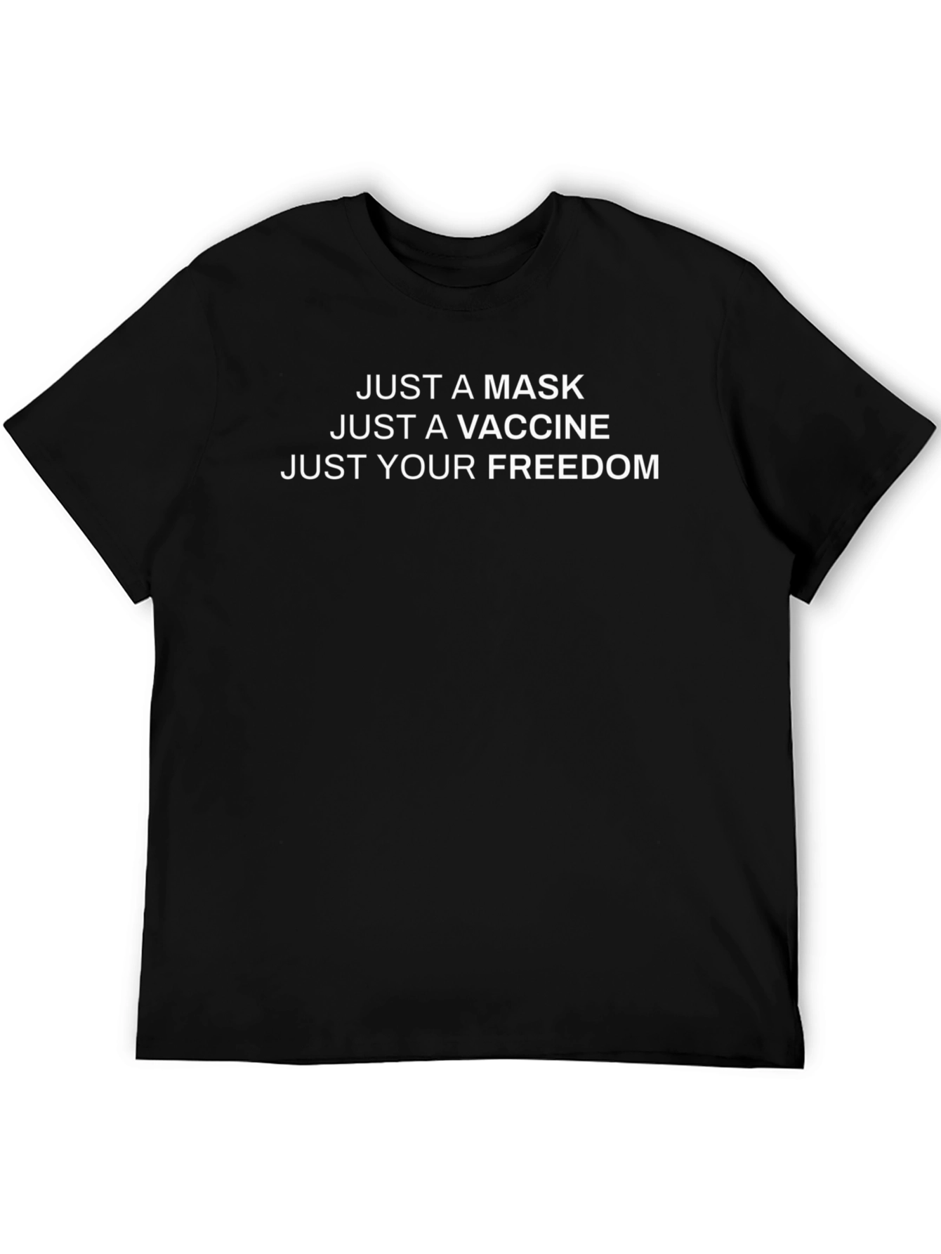 Just A Mask Freedom Graphic Tee