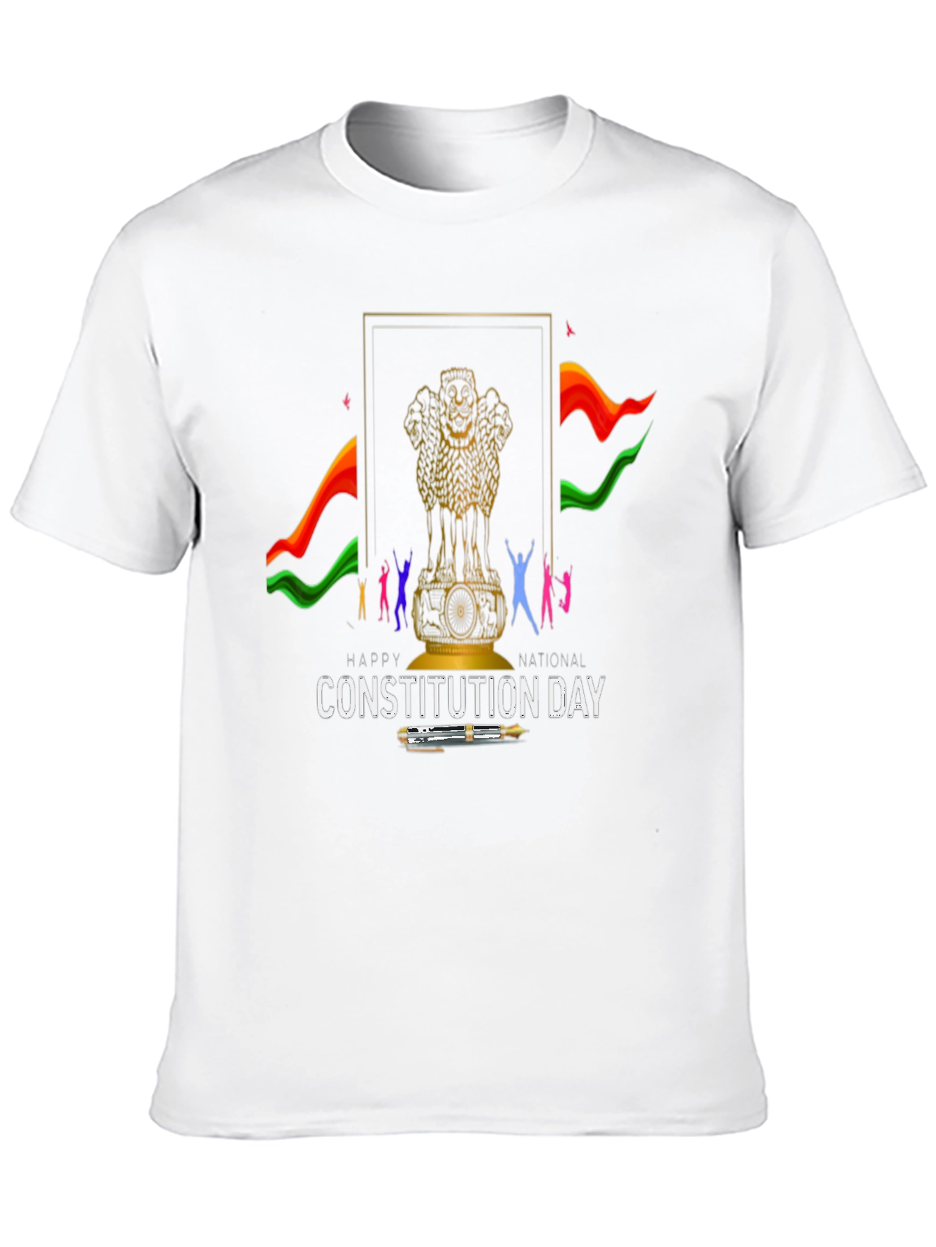 Constitution Day Graphic T-Shirt - Black
