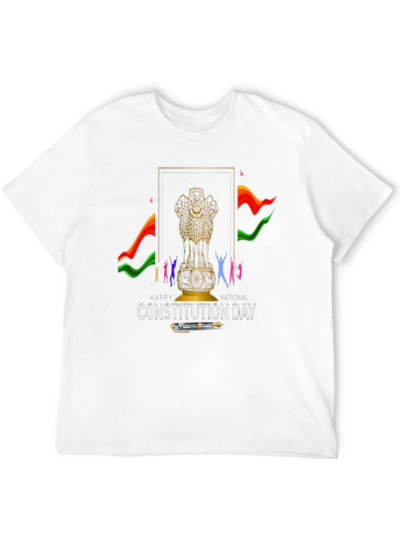 Constitution Day Graphic T-Shirt - Black