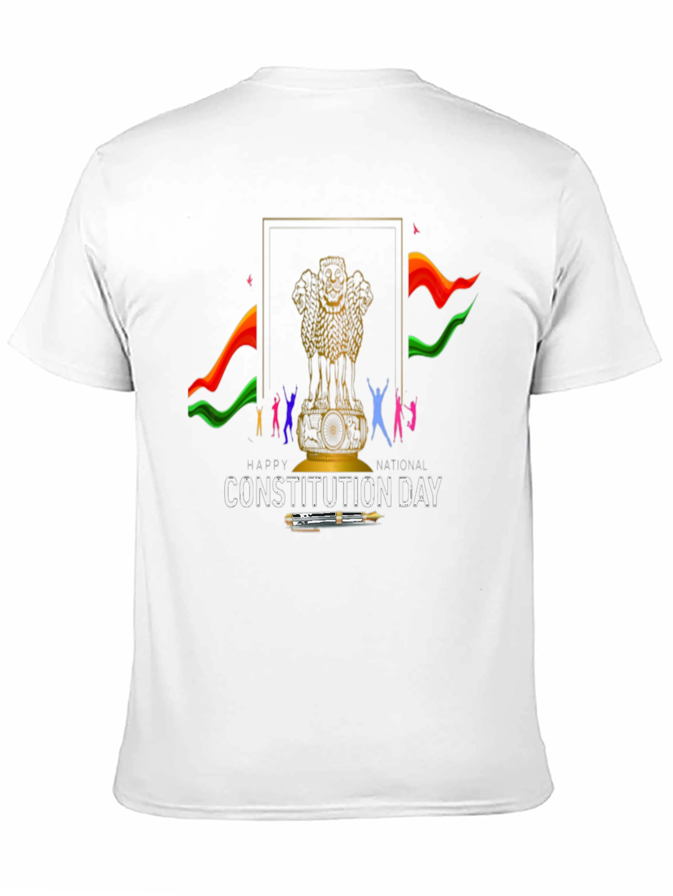 Constitution Day Graphic T-Shirt - Black