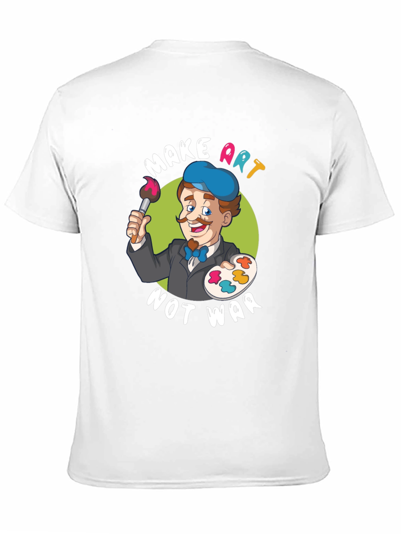 Make Art Not War Graphic T-Shirt