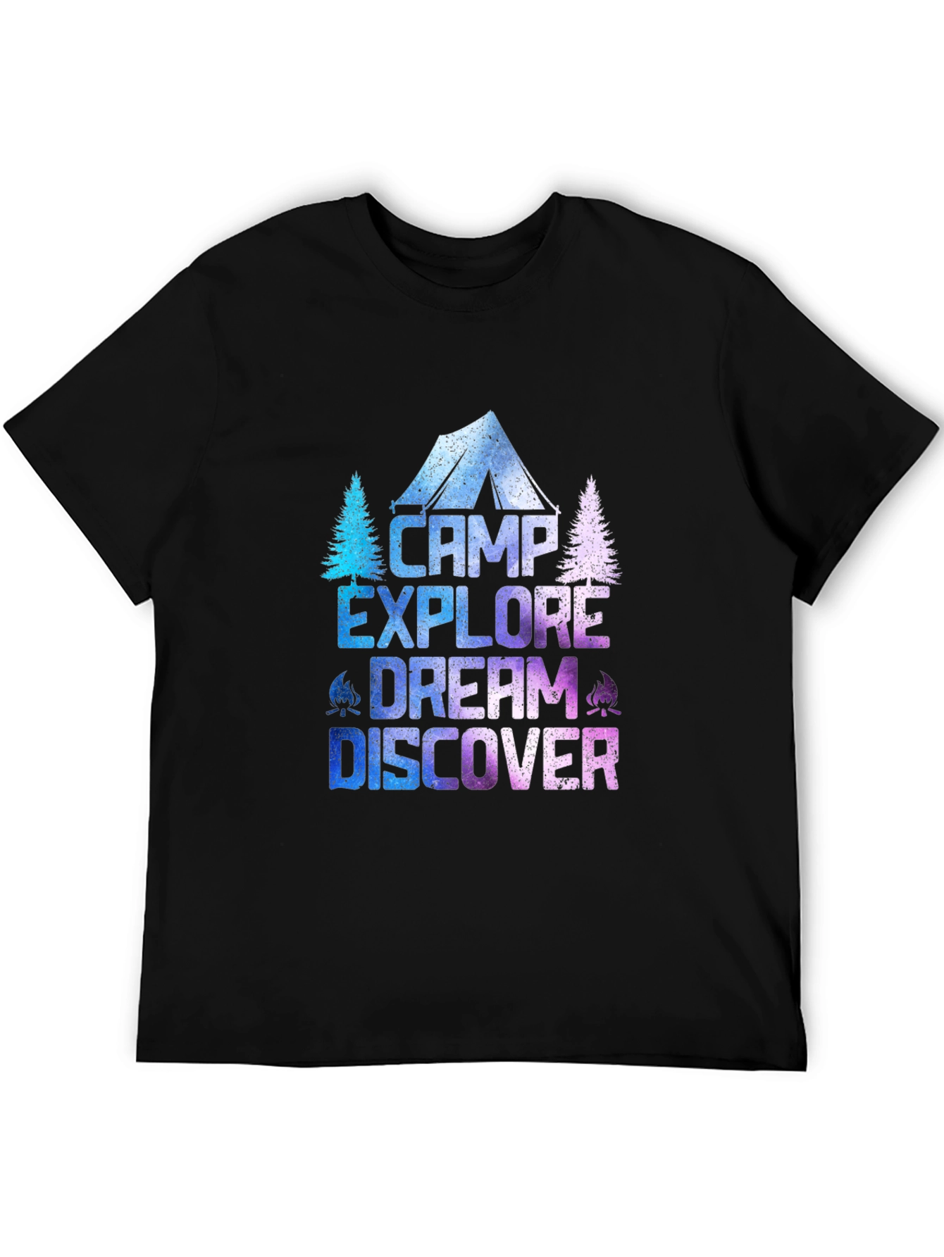 Camp Explore Dream Discover T-Shirt - Adventure Tee