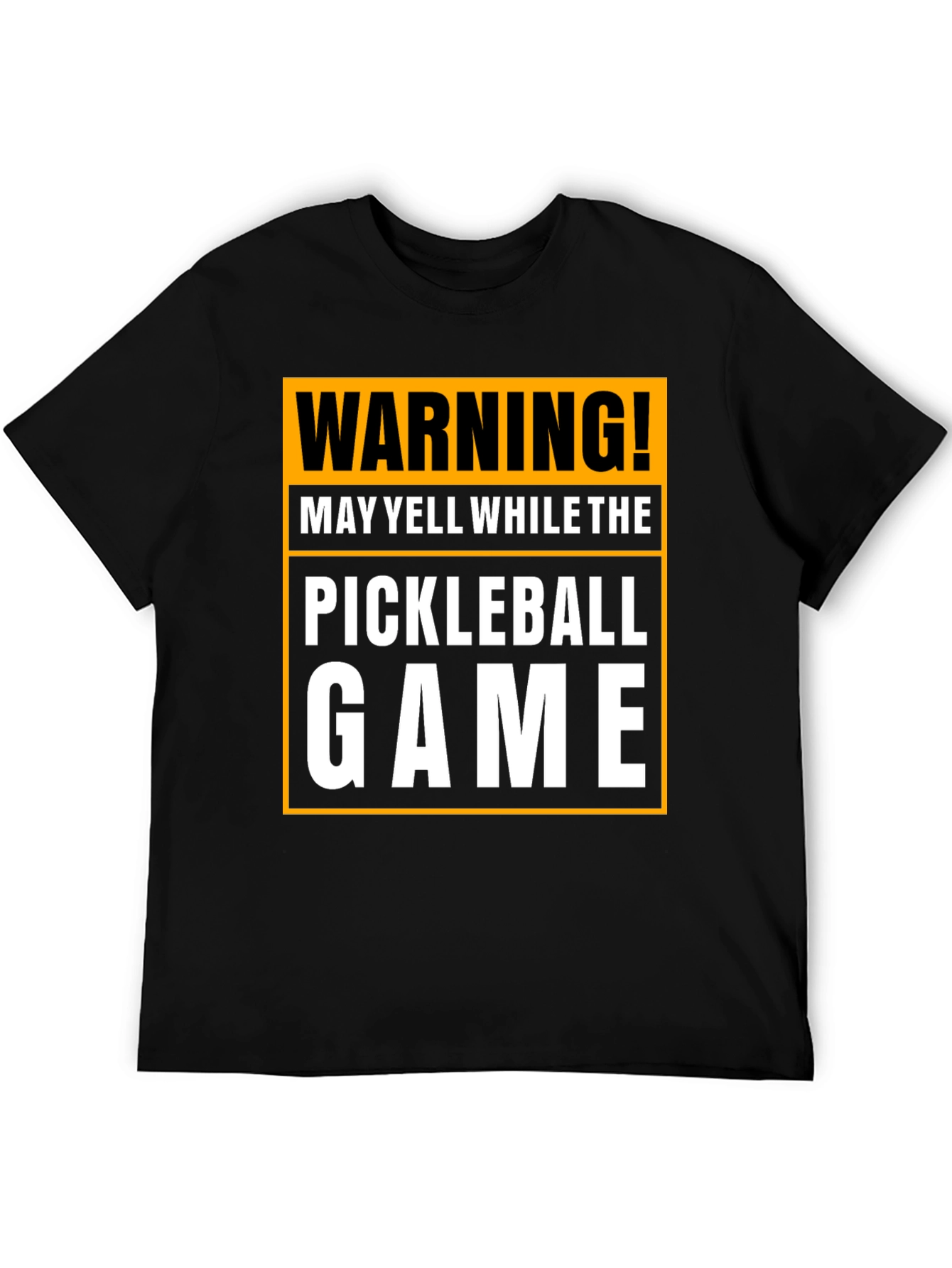 Warning! Pickleball Game T-Shirt