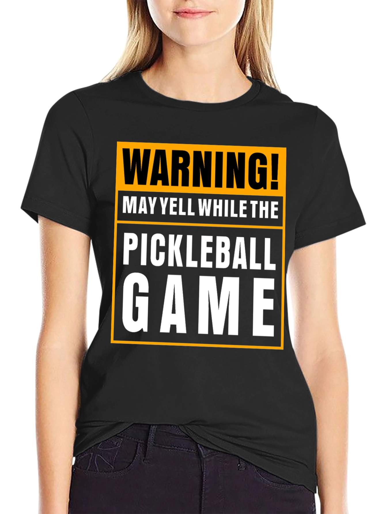 Warning! Pickleball Game T-Shirt