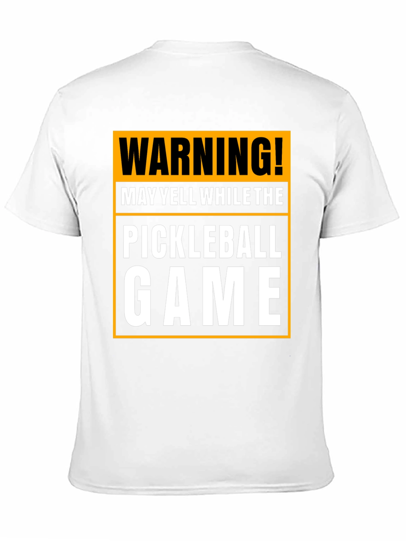 Warning! Pickleball Game T-Shirt