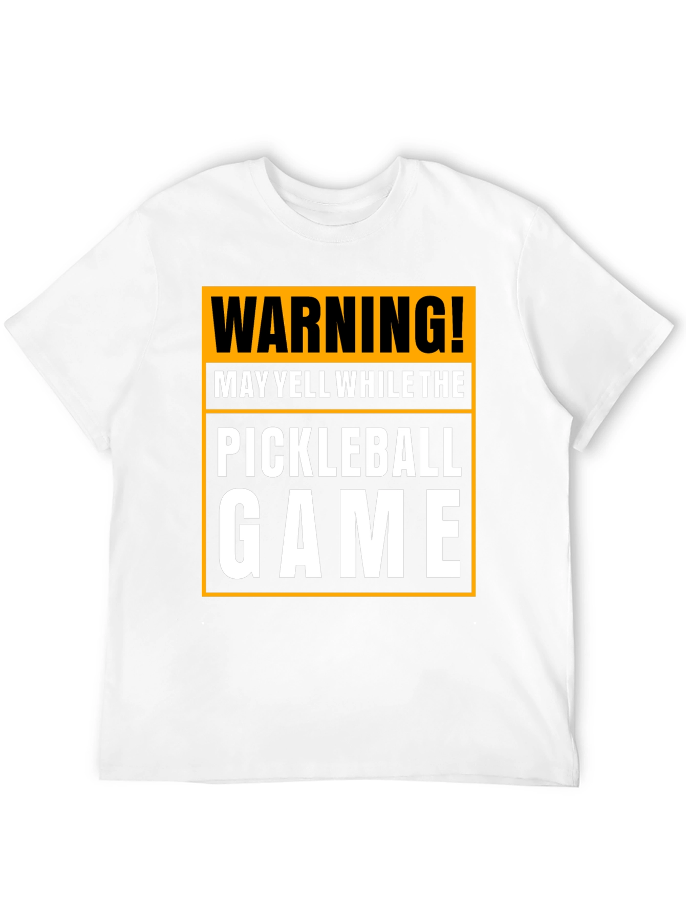 Warning! Pickleball Game T-Shirt