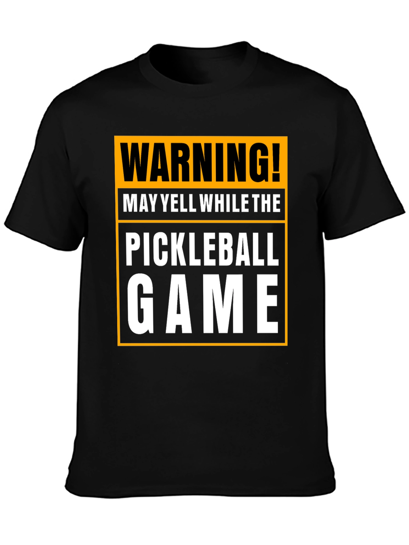 Warning! Pickleball Game T-Shirt