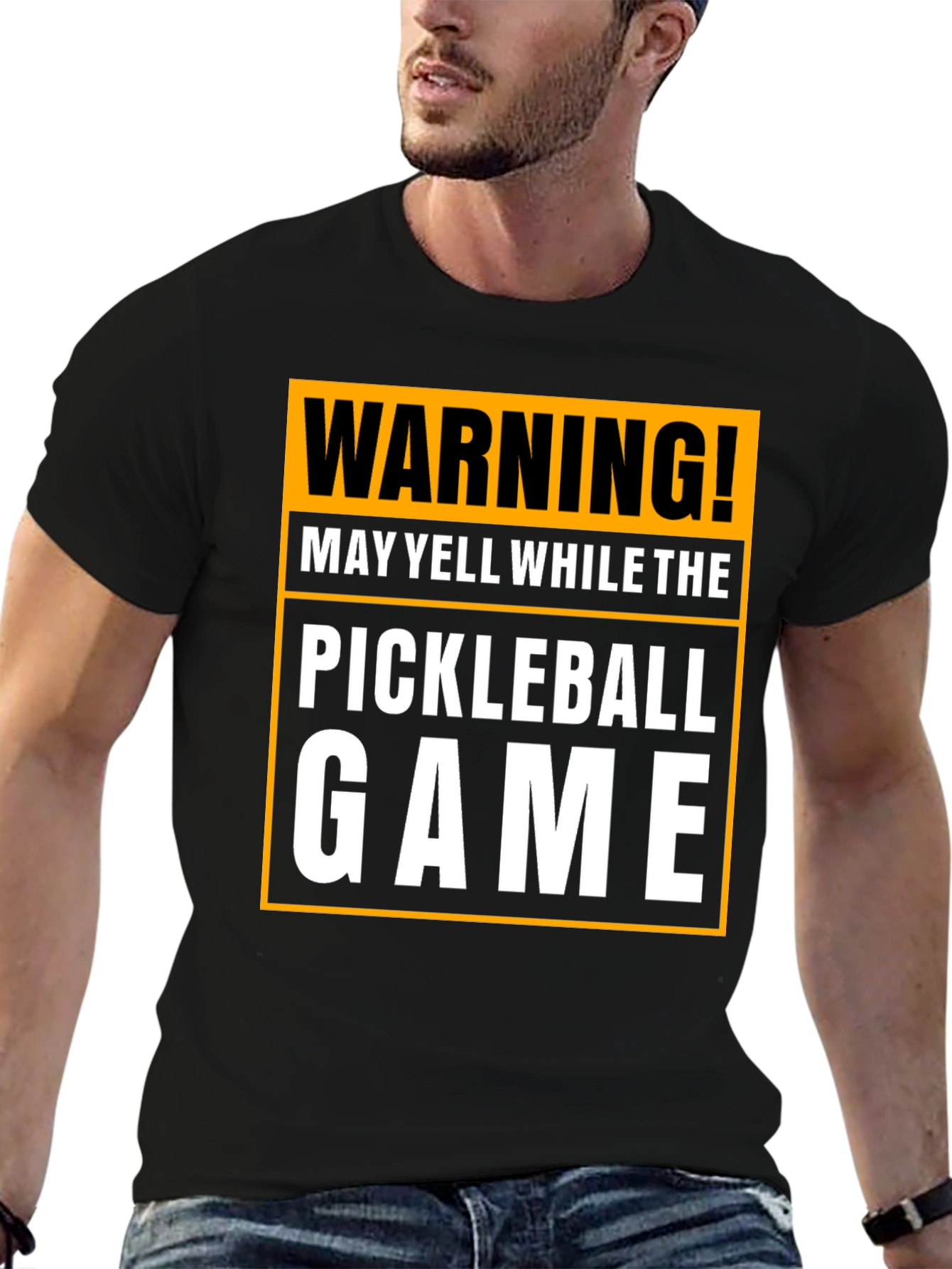 Warning! Pickleball Game T-Shirt