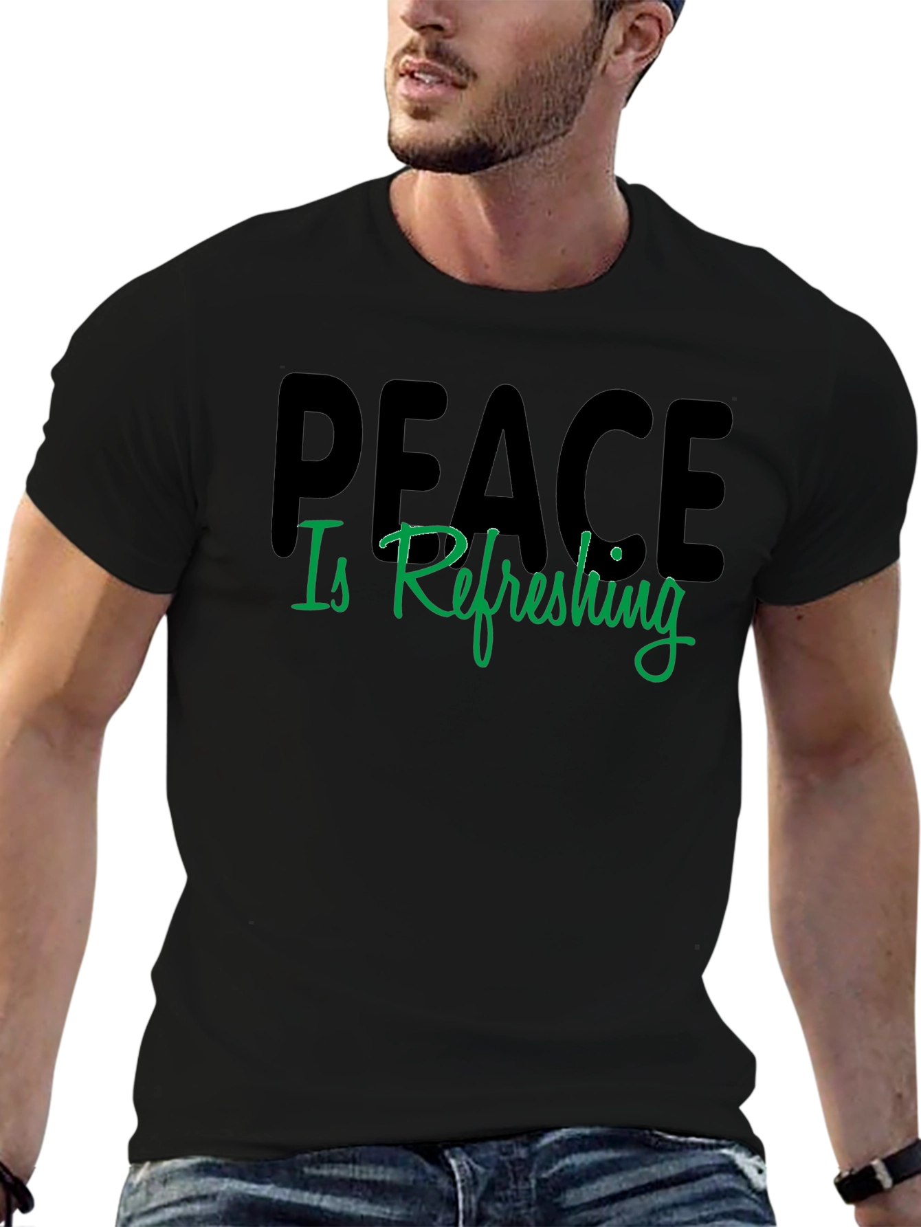 Peace Is Refreshing Graphic T-Shirt