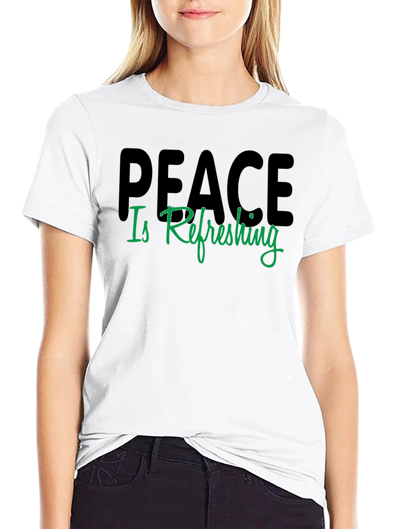 Peace Is Refreshing Graphic T-Shirt