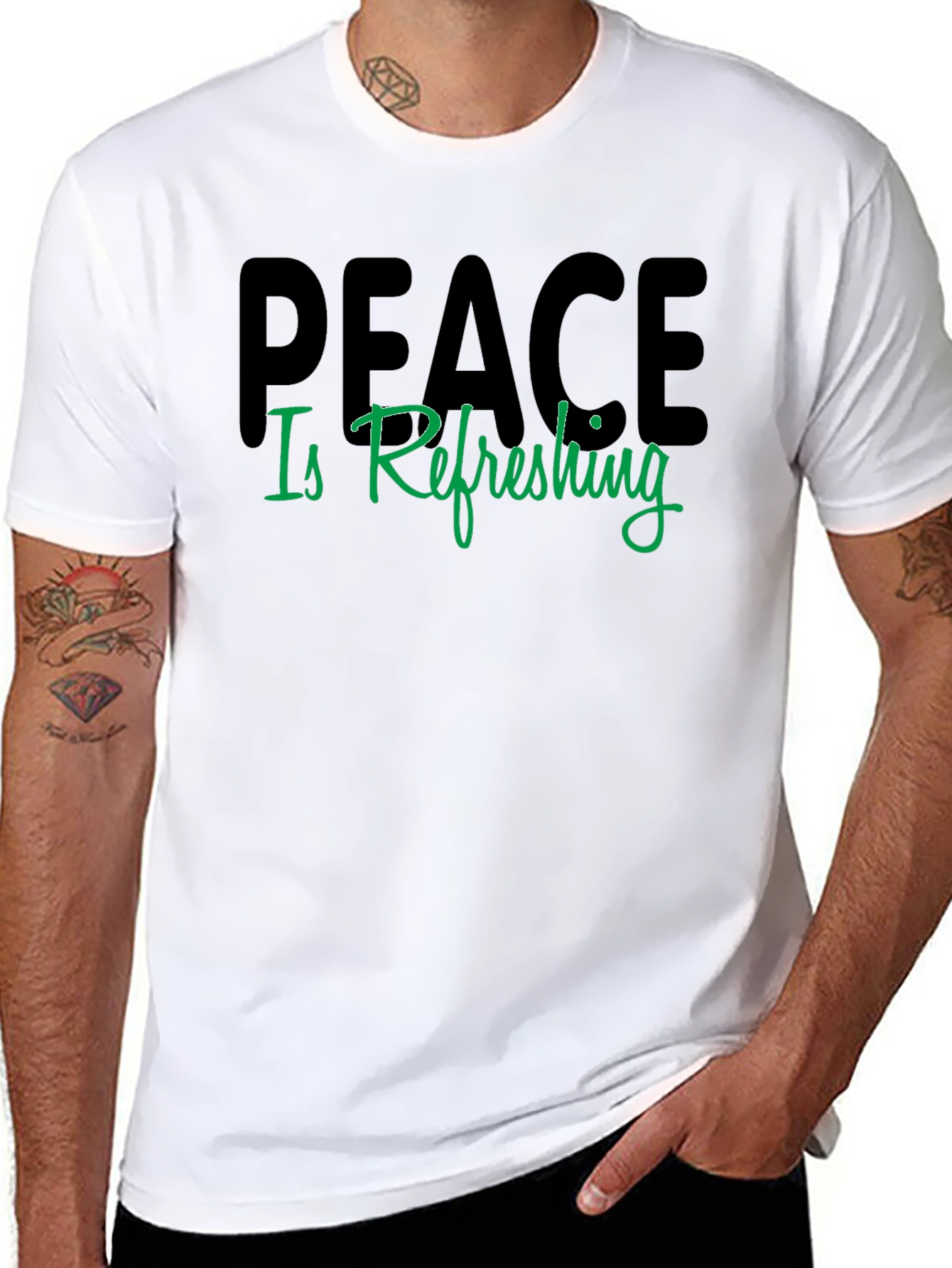 Peace Is Refreshing Graphic T-Shirt