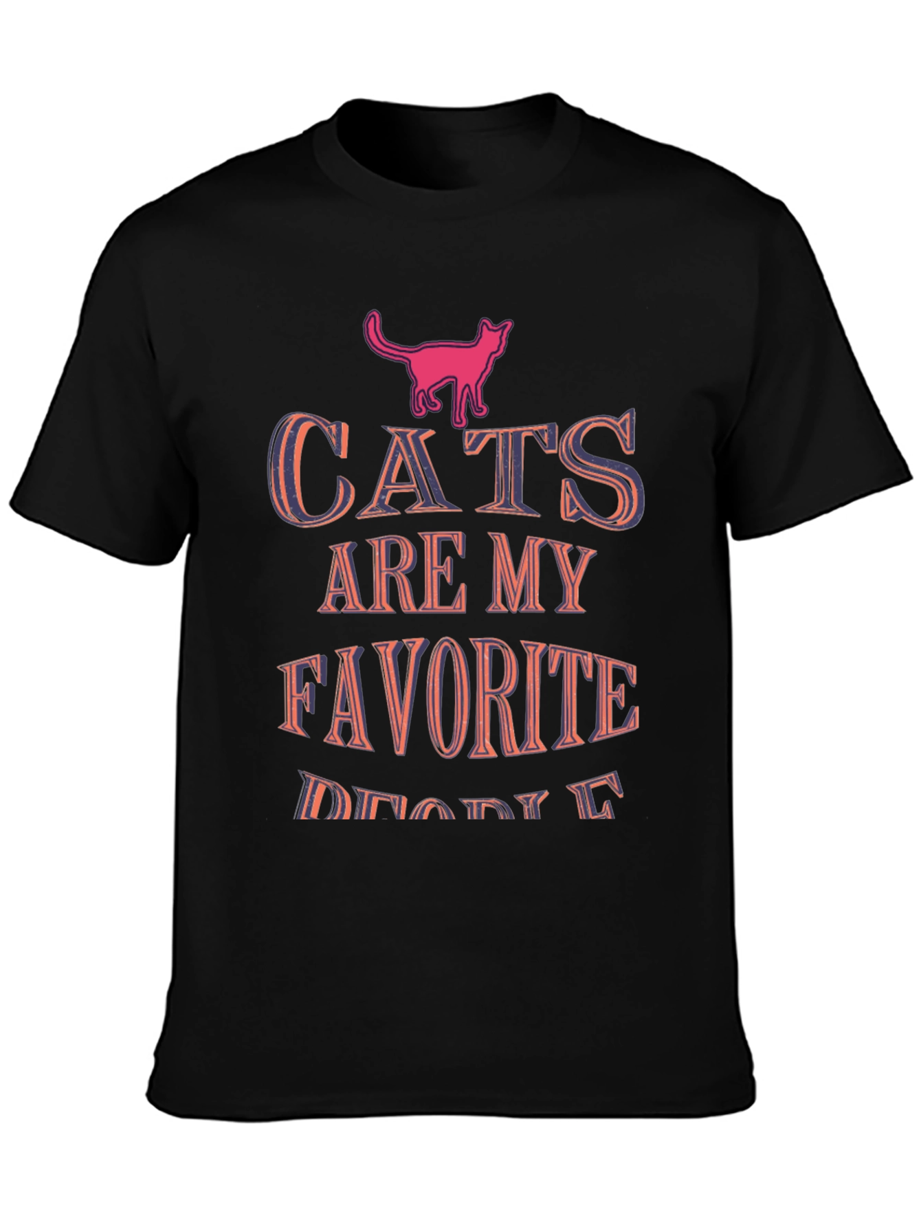 Cats Are My Favorite People T-Shirt