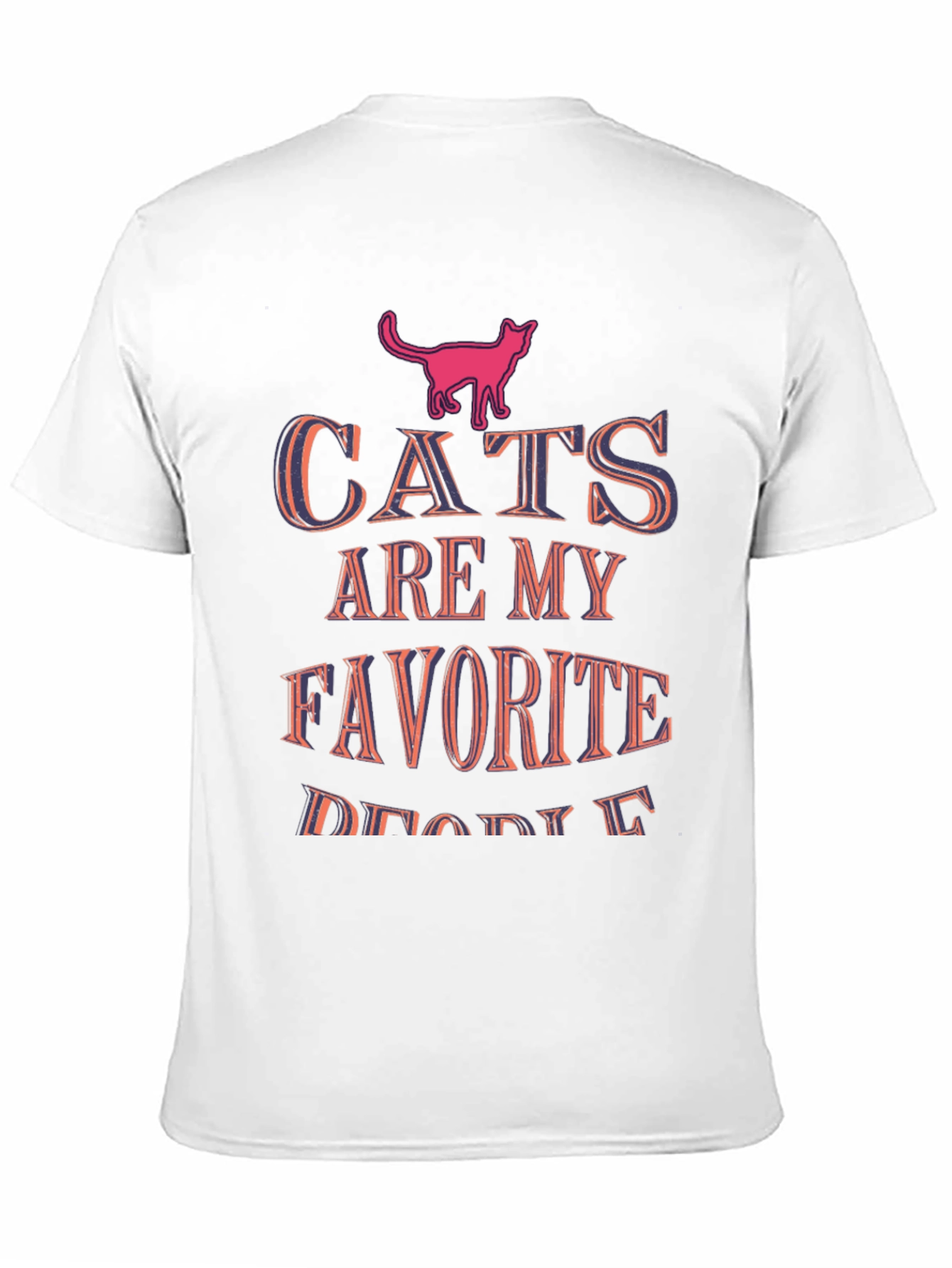 Cats Are My Favorite People T-Shirt