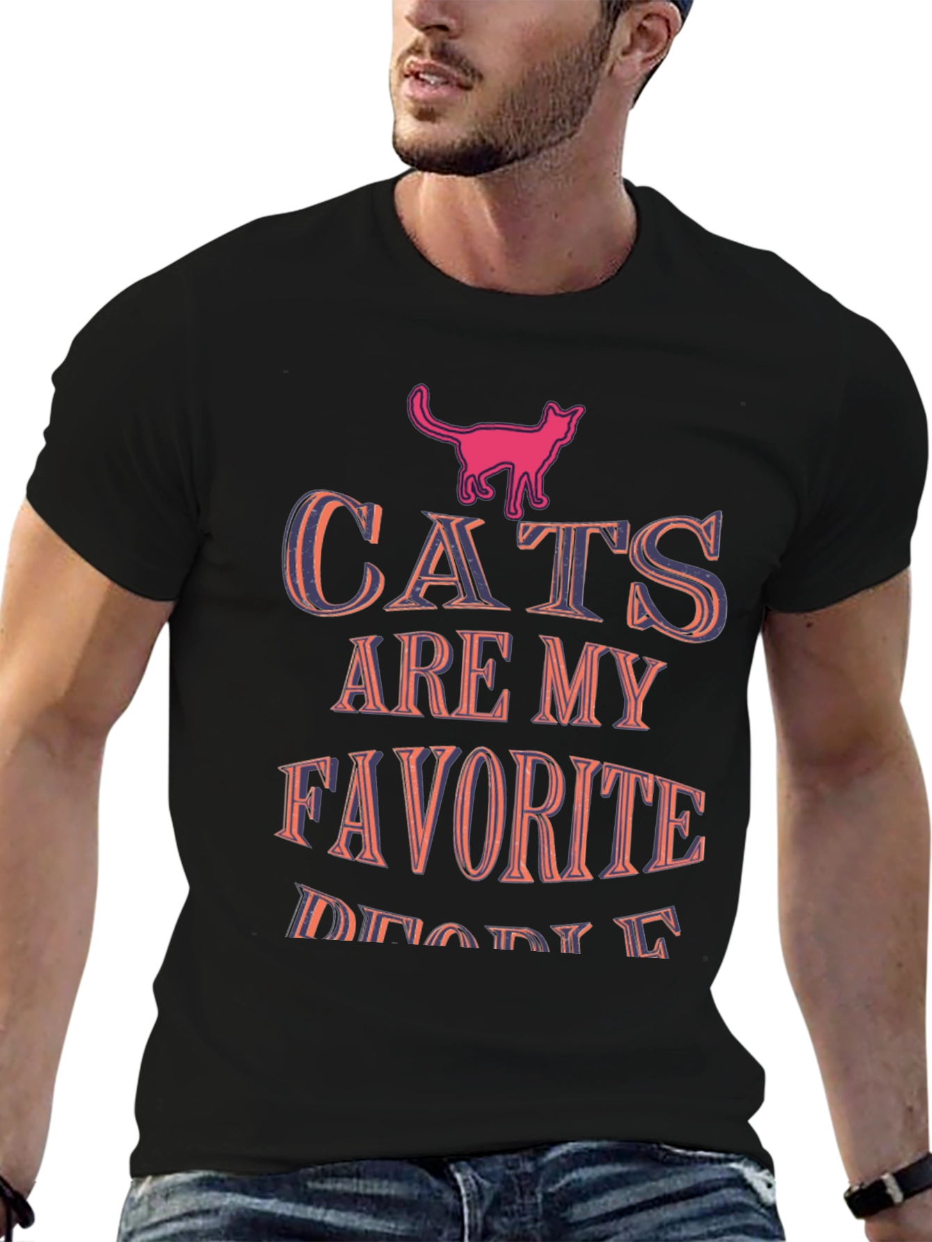 Cats Are My Favorite People T-Shirt