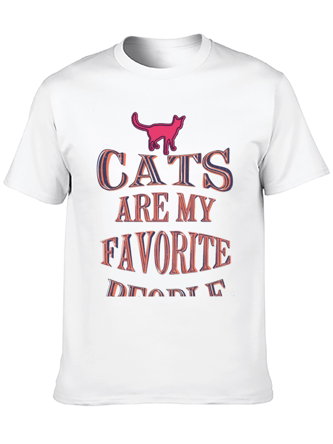 Cats Are My Favorite People T-Shirt