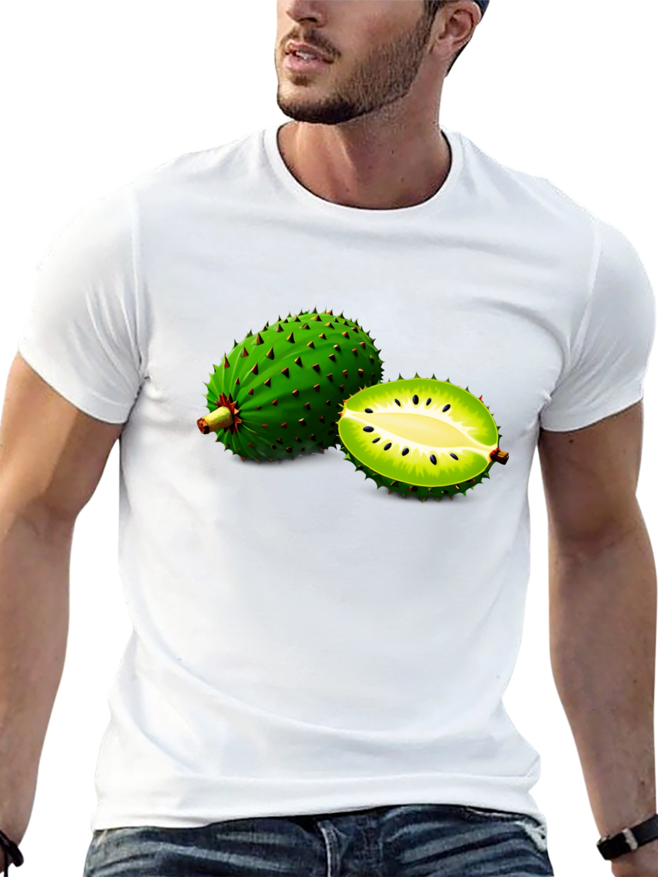 Soursop Fruit Graphic Tee - Unique Design!