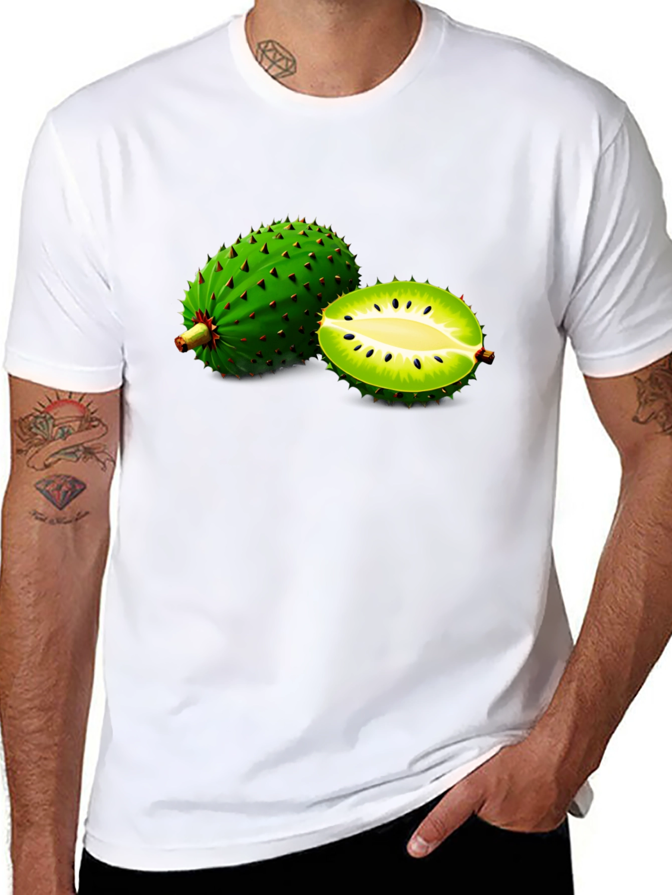Soursop Fruit Graphic Tee - Unique Design!