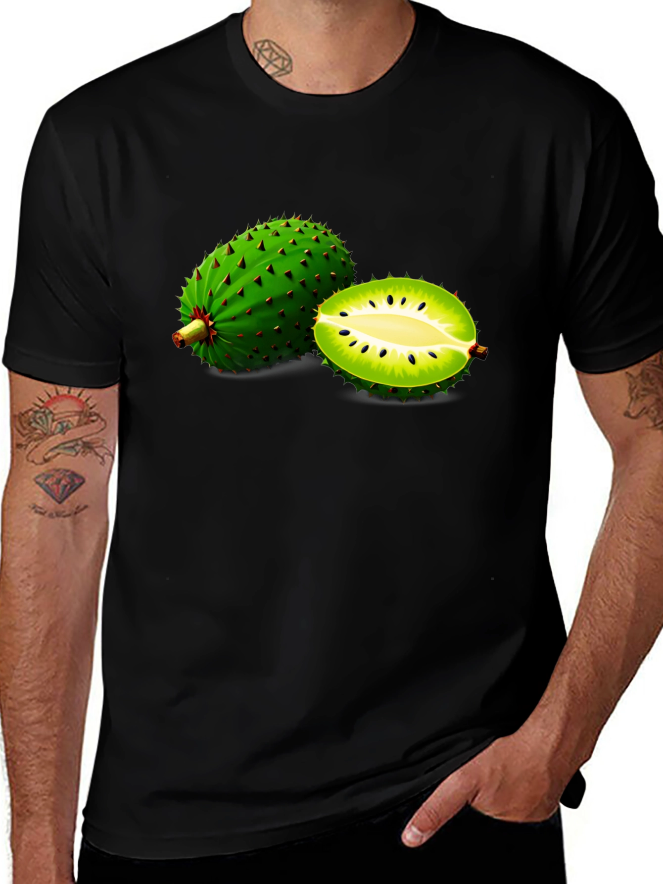 Soursop Fruit Graphic Tee - Unique Design!