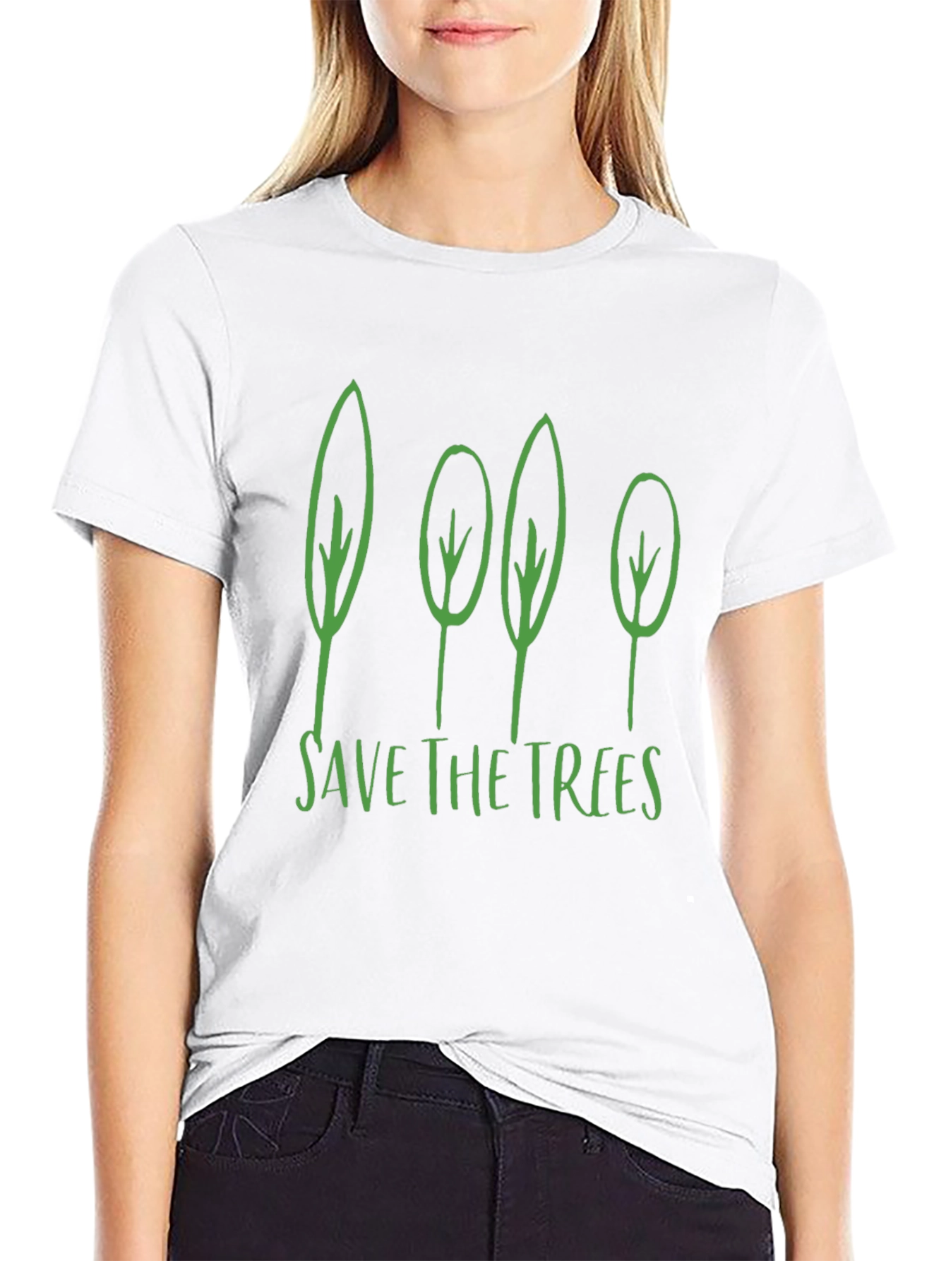 Save The Trees Graphic Tee - Eco-Friendly Shirt