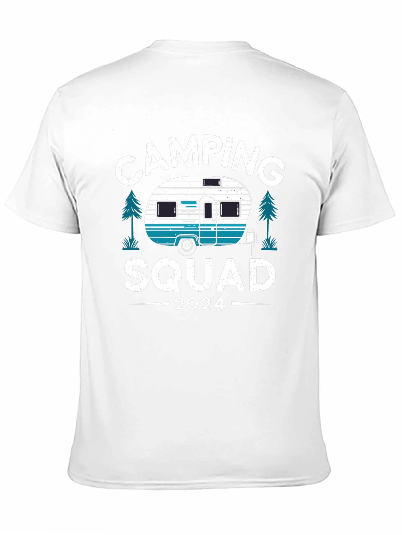 Camping Squad 2024 T-Shirt - Black