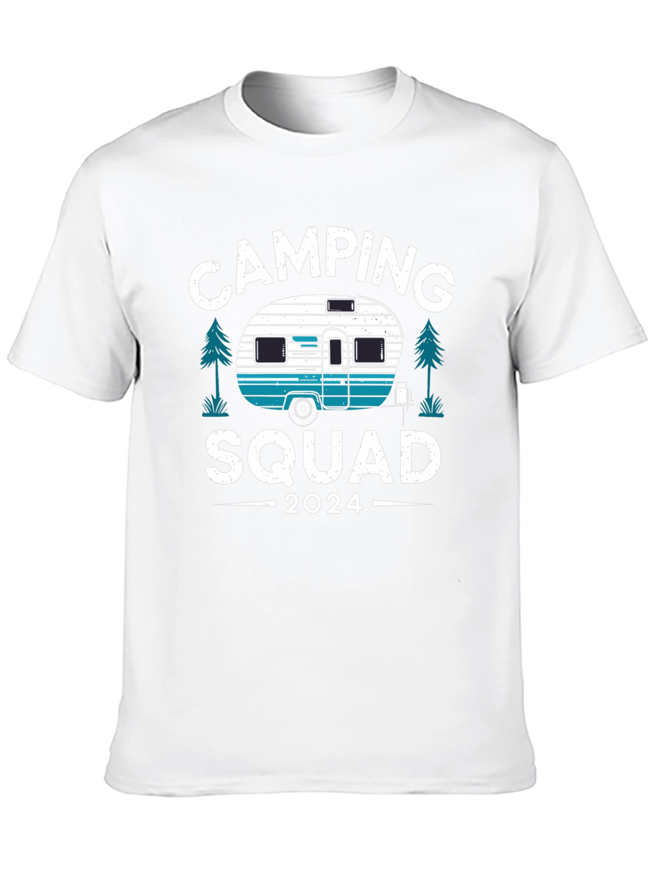 Camping Squad 2024 T-Shirt - Black