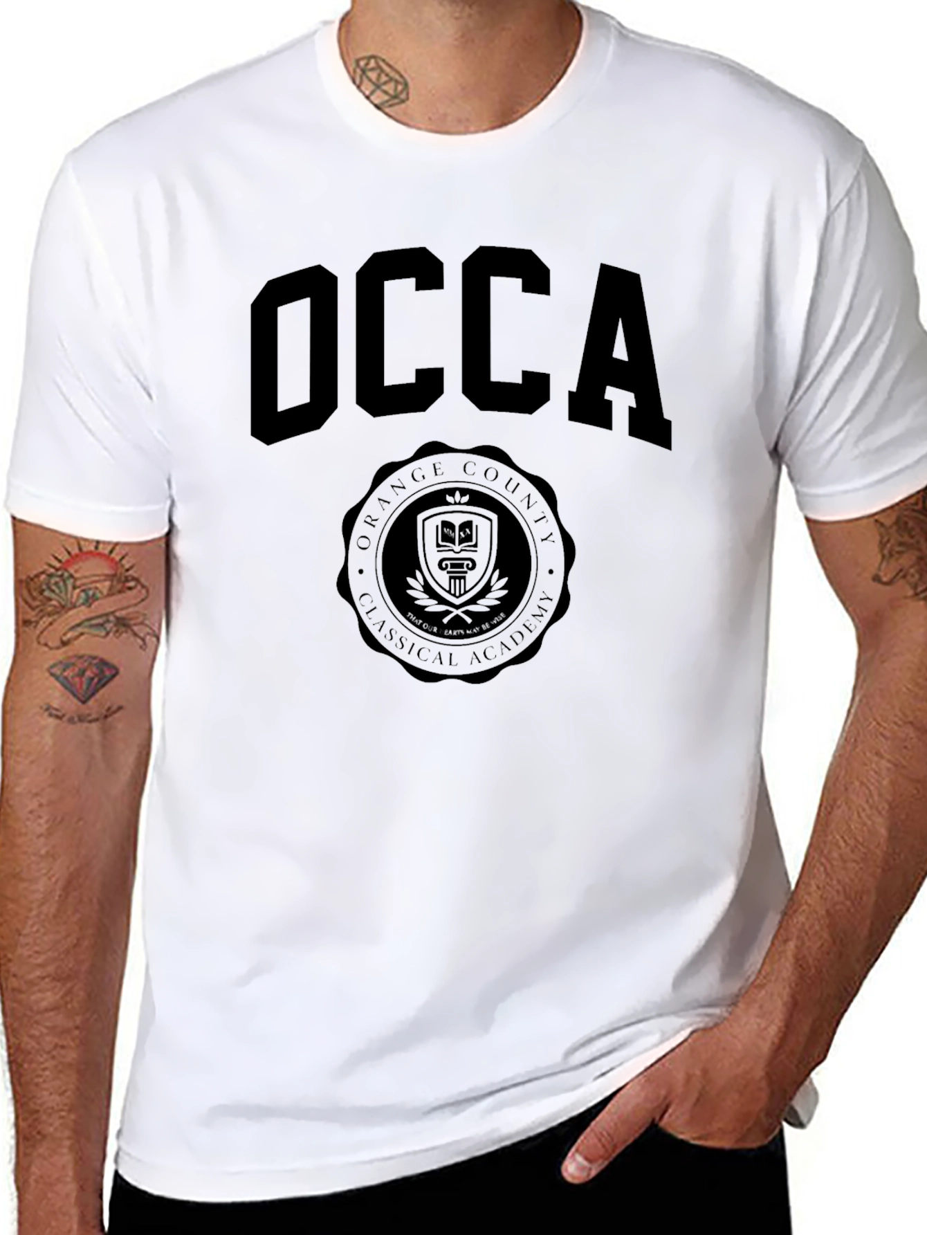 Orange County Classical Academy Black T-Shirt