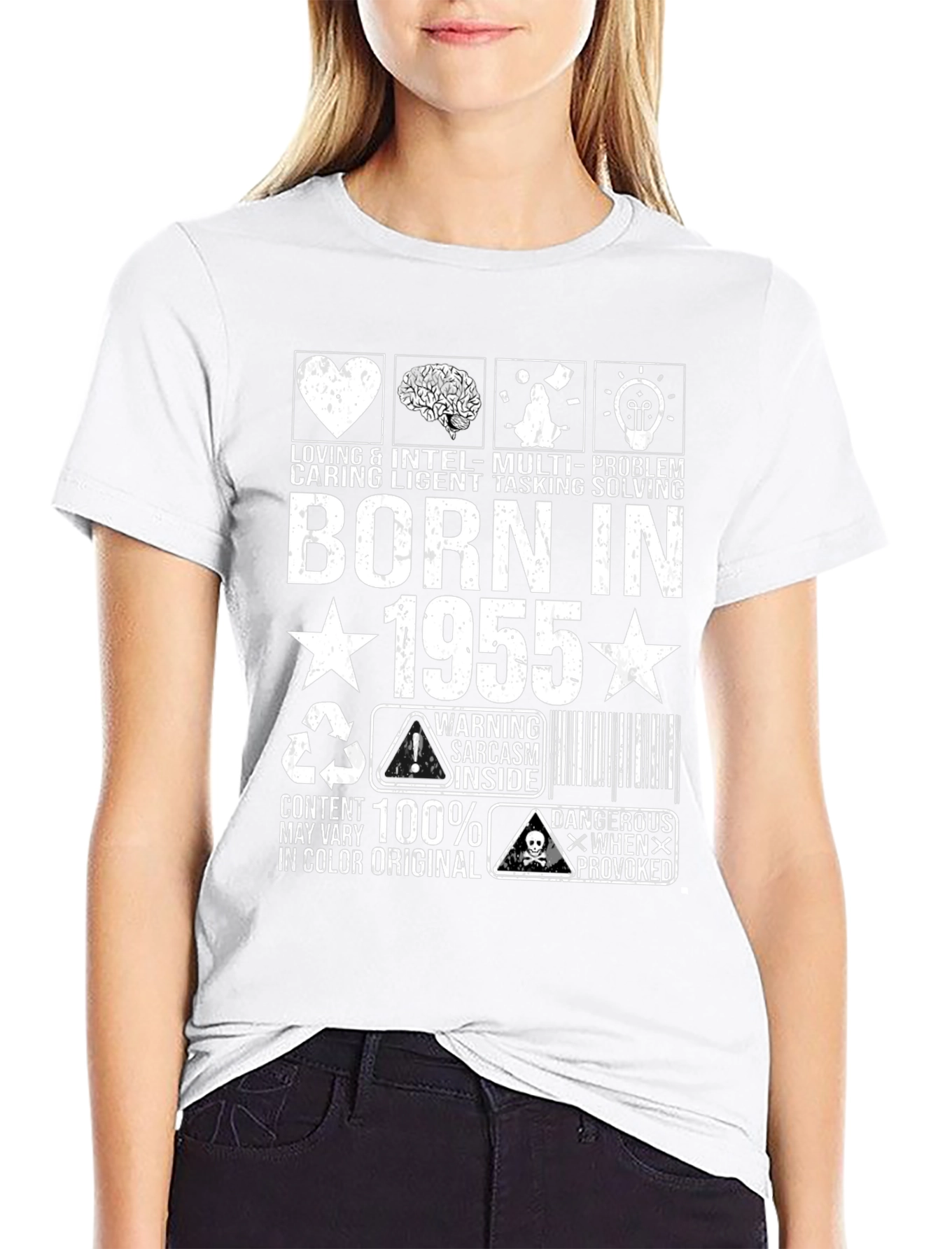 Born In 1955 Graphic Novelty T-Shirt