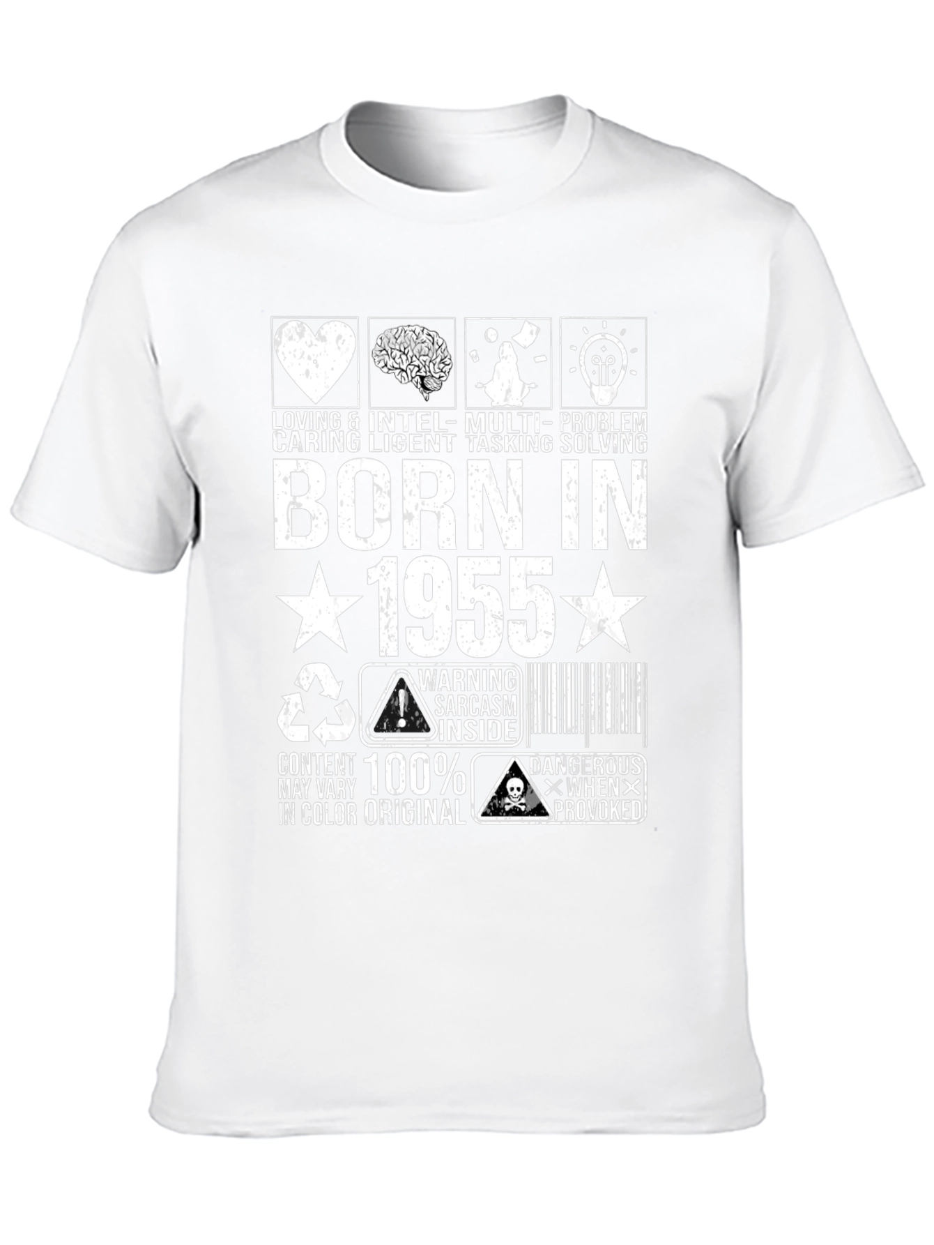 Born In 1955 Graphic Novelty T-Shirt