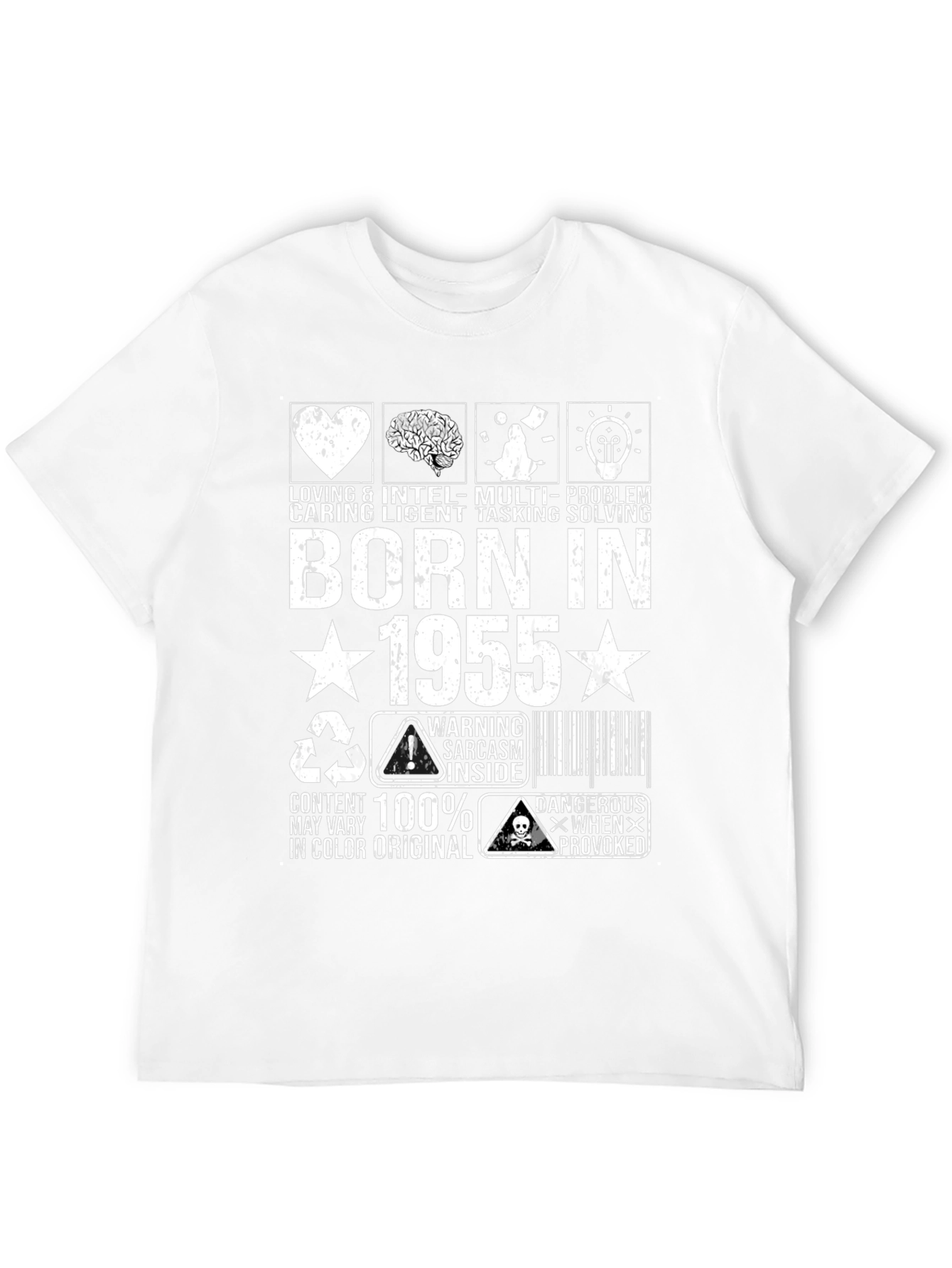 Born In 1955 Graphic Novelty T-Shirt