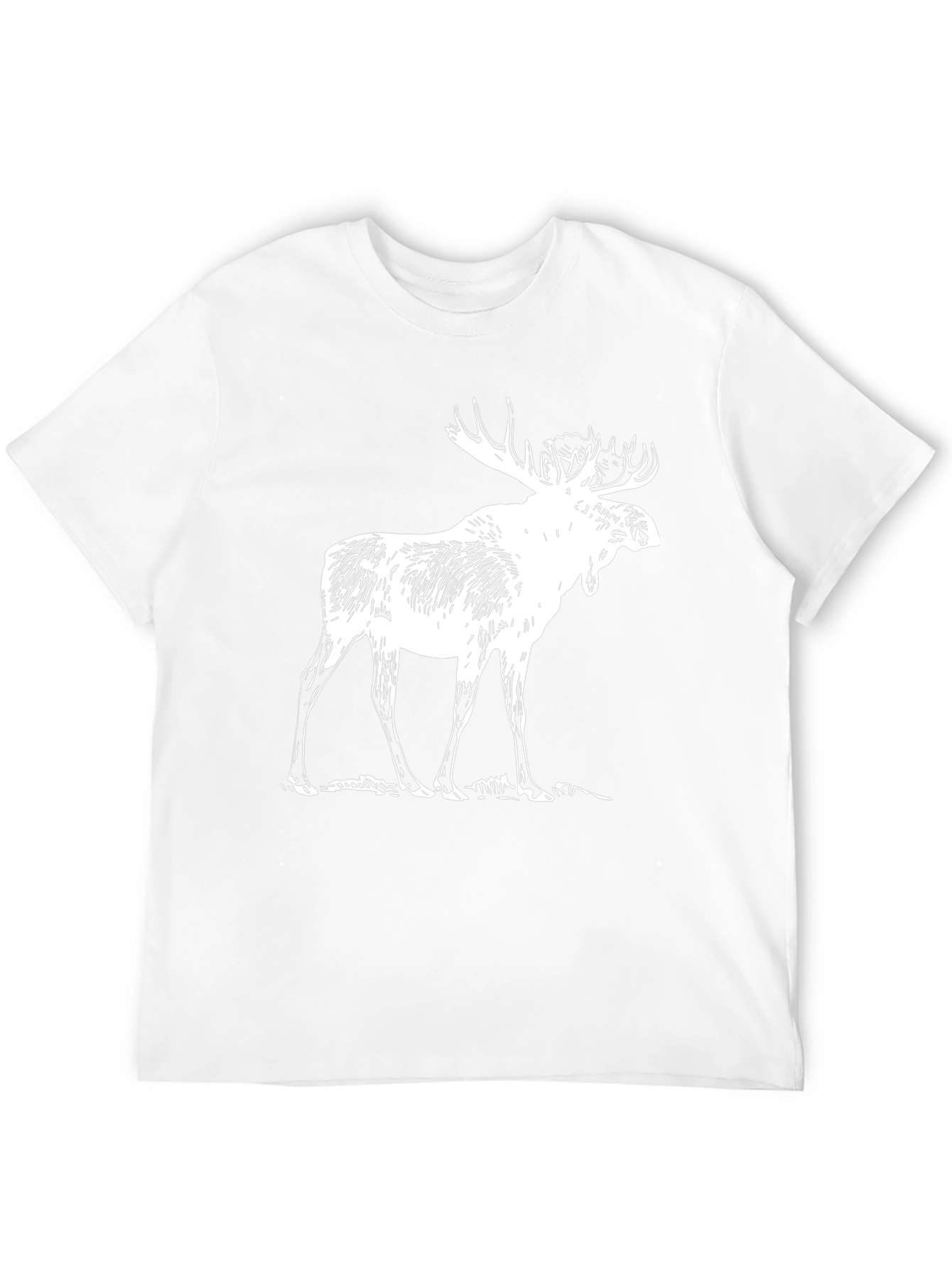 Moose Graphic Tee - Black