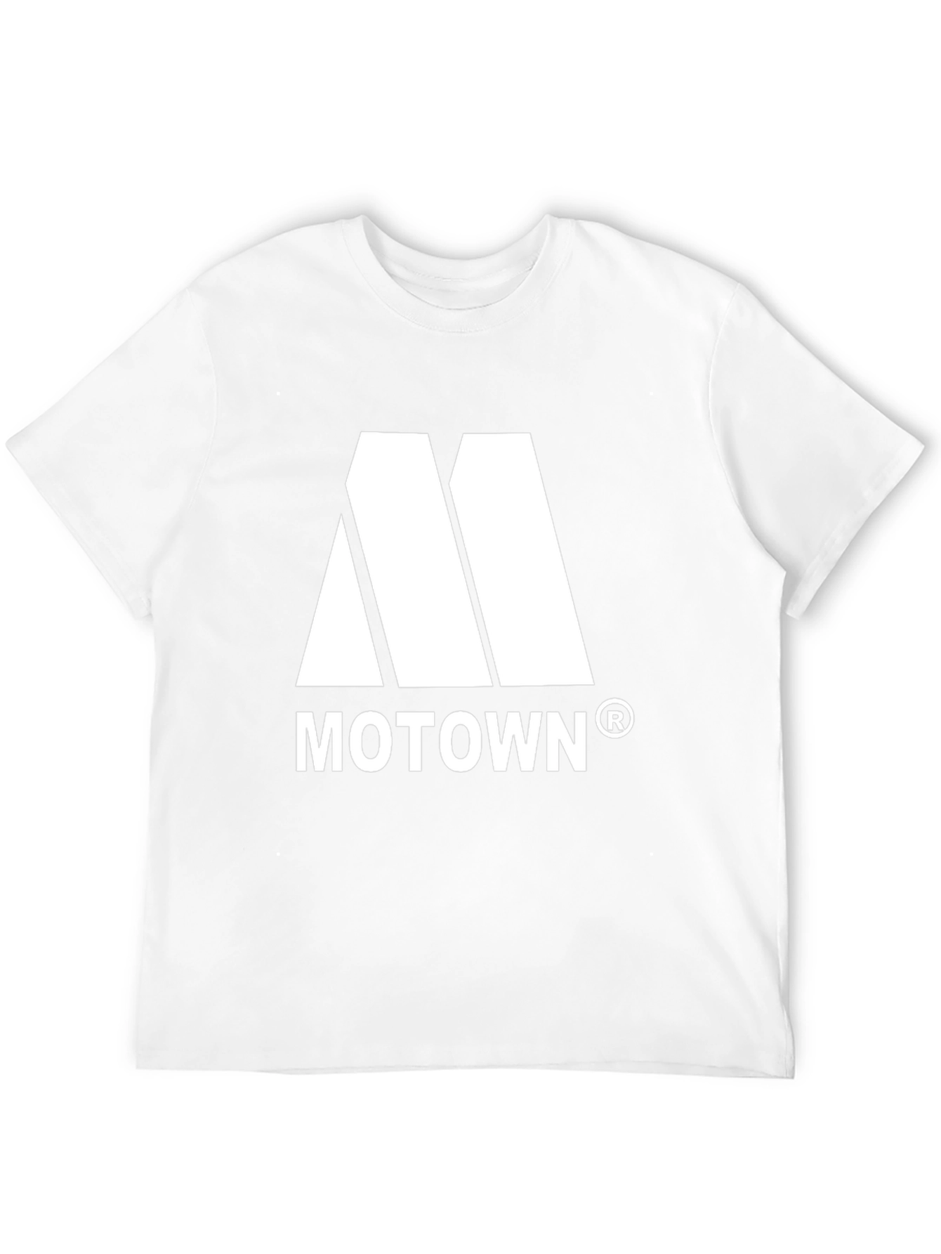 Motown Logo Black T-Shirt - Classic Music Tee