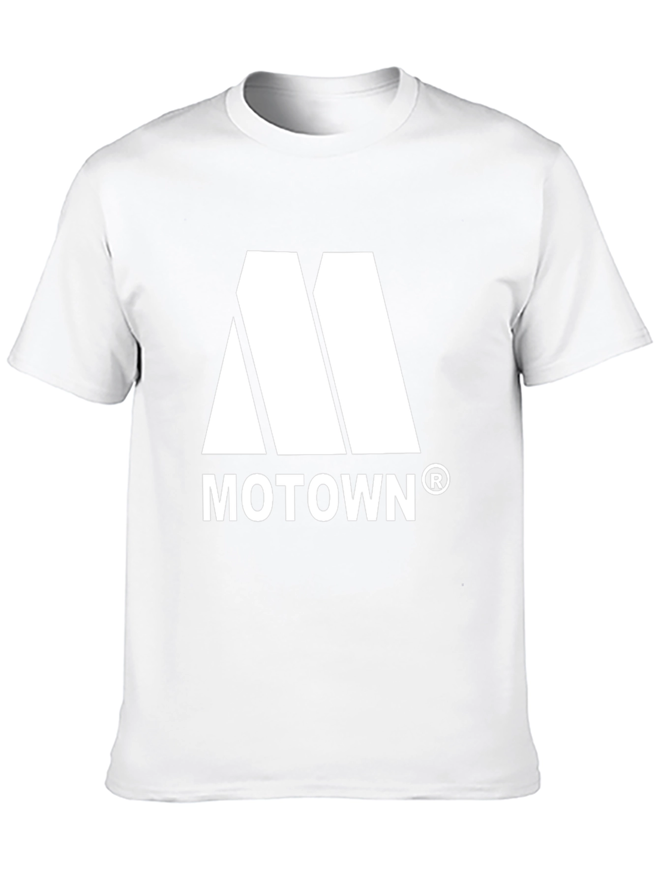 Motown Logo Black T-Shirt - Classic Music Tee