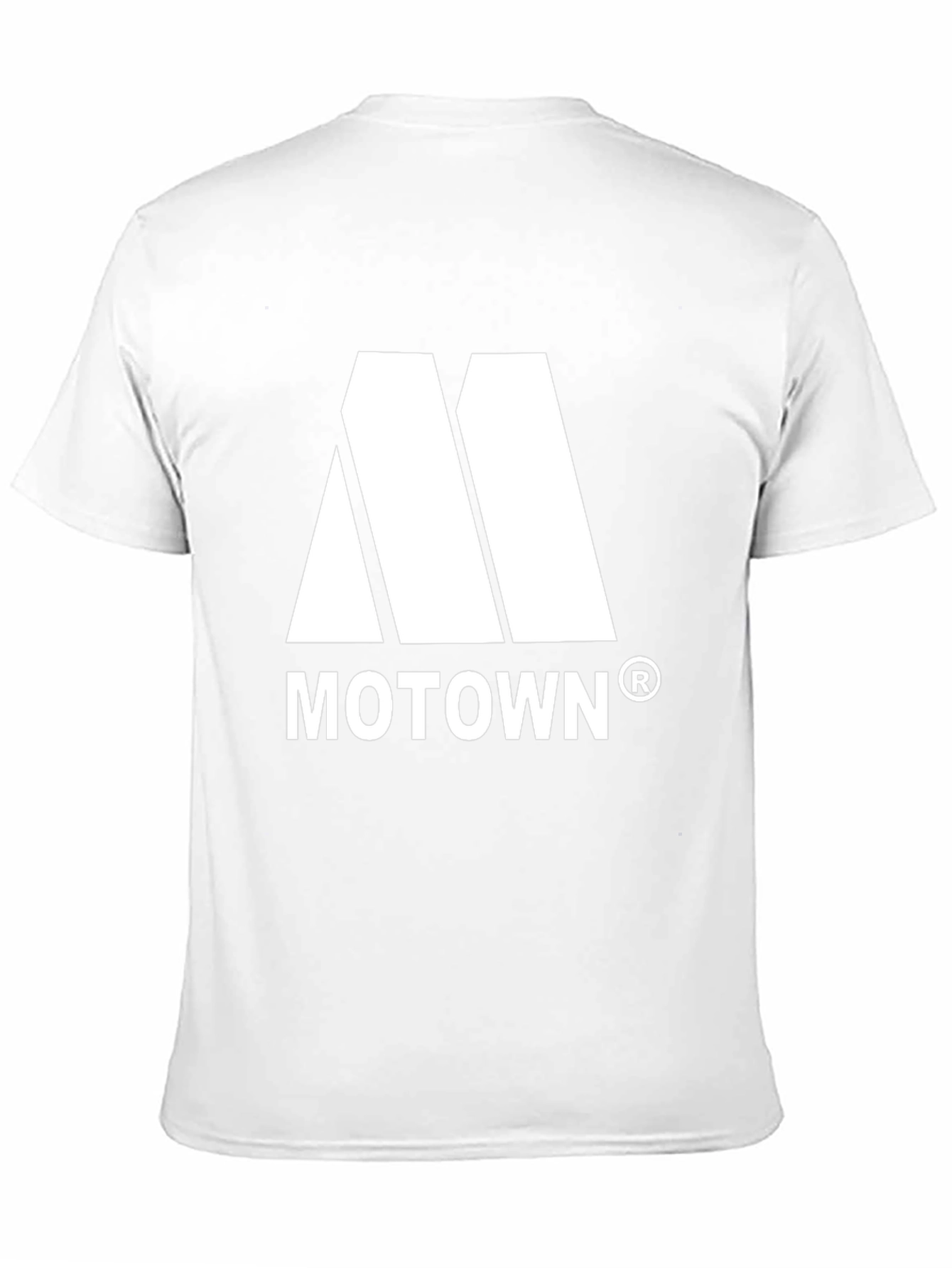 Motown Logo Black T-Shirt - Classic Music Tee