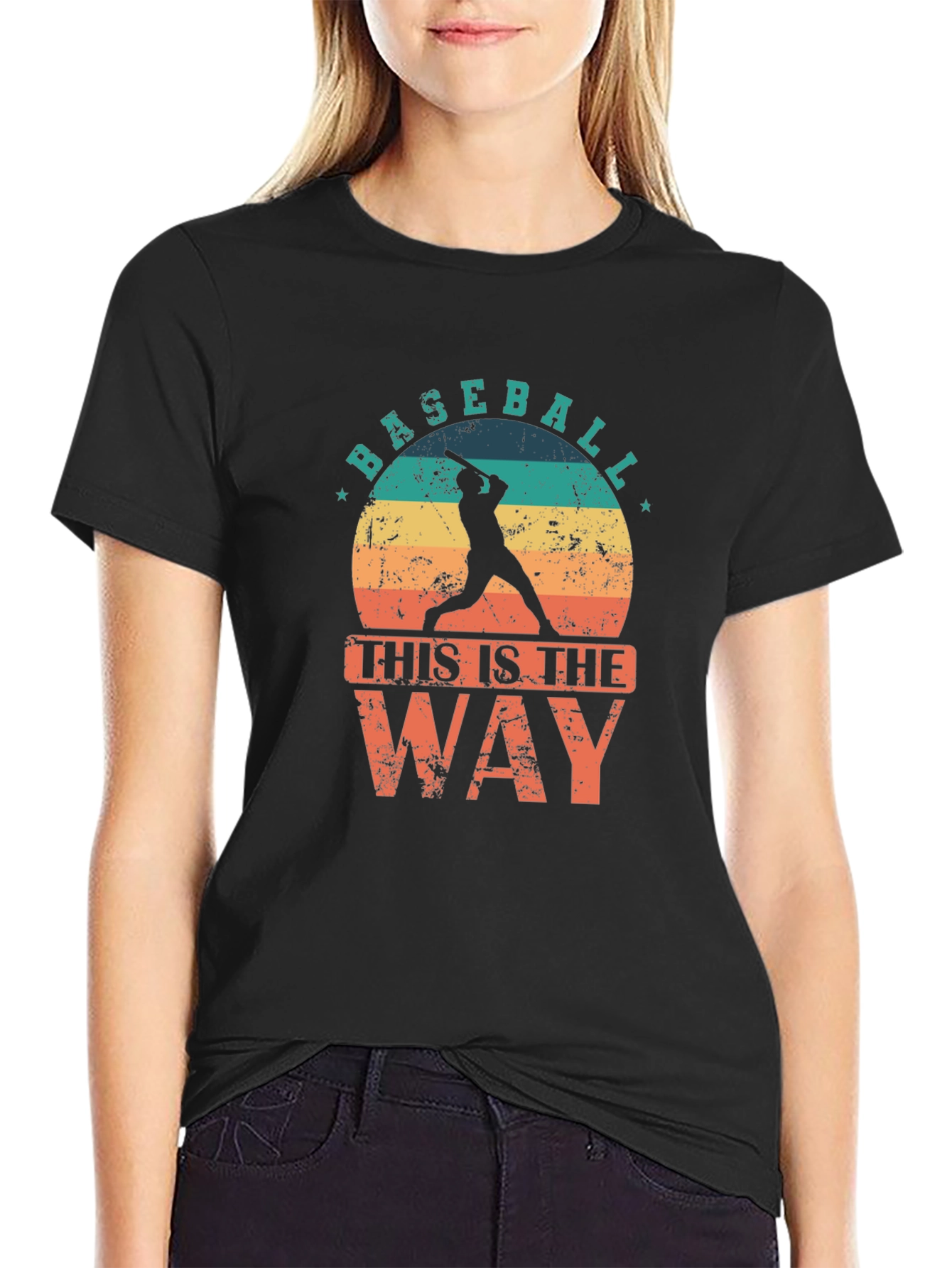 Baseball This Is The Way Graphic T-Shirt