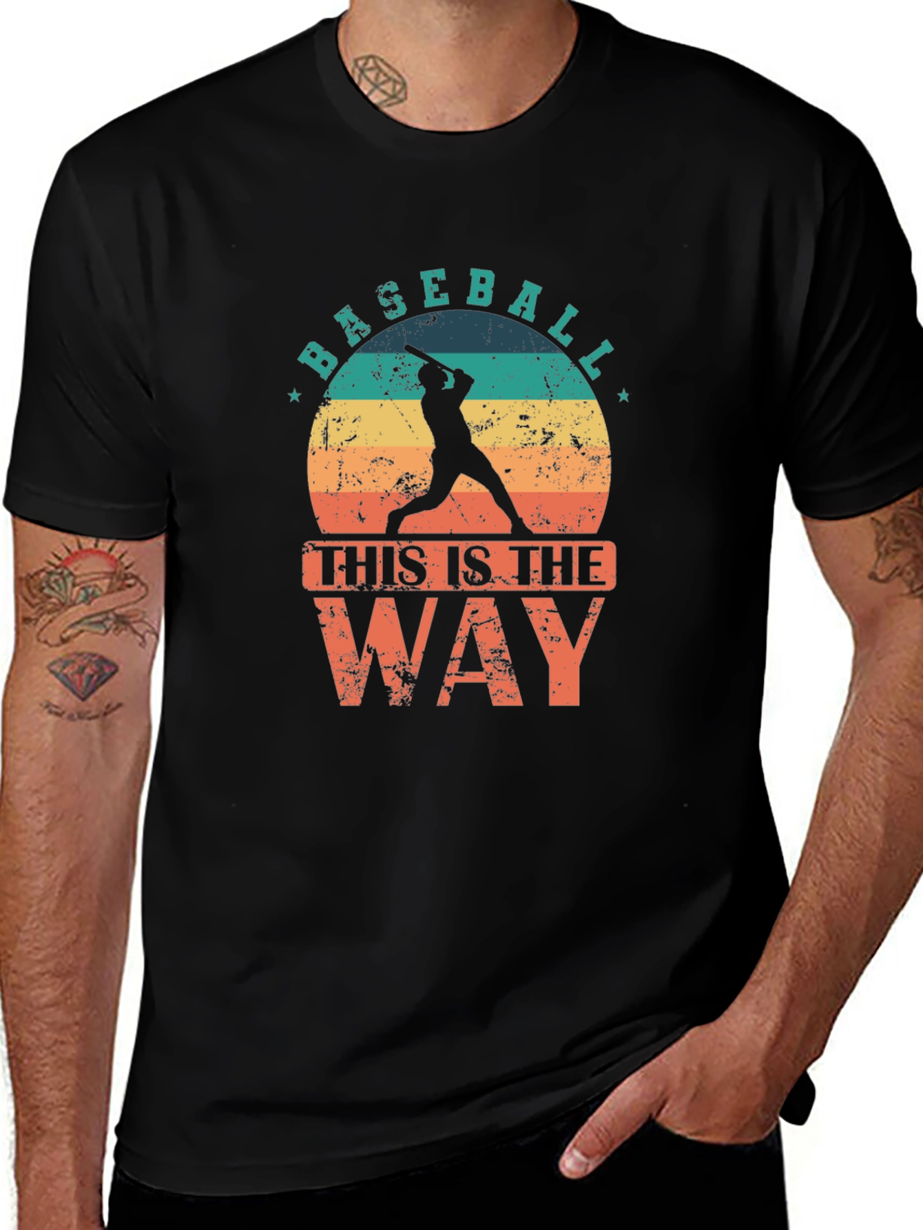 Baseball This Is The Way Graphic T-Shirt